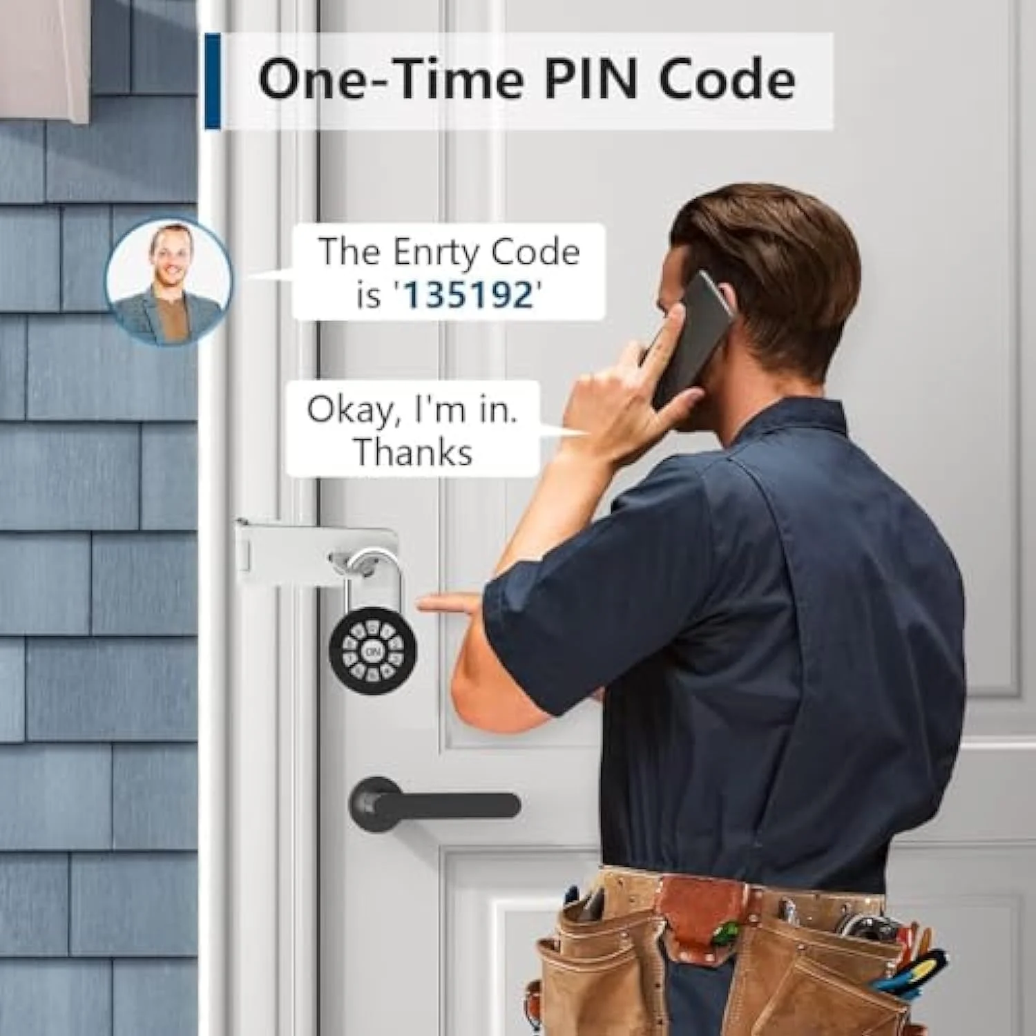 قفل رمزی هوشمند NALACAL، قفل ترکیبی ضد آب، کنترل با رمز عبور/برنامه تلفن (iOS/Android)، قفل دسترسی از طریق بلوتوث و کد پین، قفل کردن دروازه، کمد و انبار شما