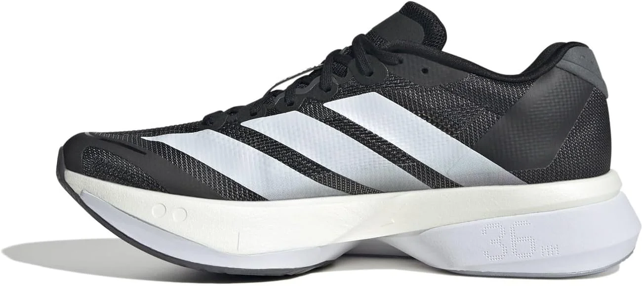 adidas Adizero Boston 13 Road Running Shoes Womens Black/White 6 UK adidas Adizero Boston 13 Road Running Shoes Womens Black/White 6 UK