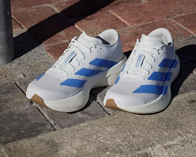 کفش دویدن آدیداس Adizero EVO SL زنانه سفید/آبی/سفید سایز 6 انگلستان کفش دویدن آدیداس Adizero EVO SL زنانه سفید/آبی/سفید سایز 6 انگلستان