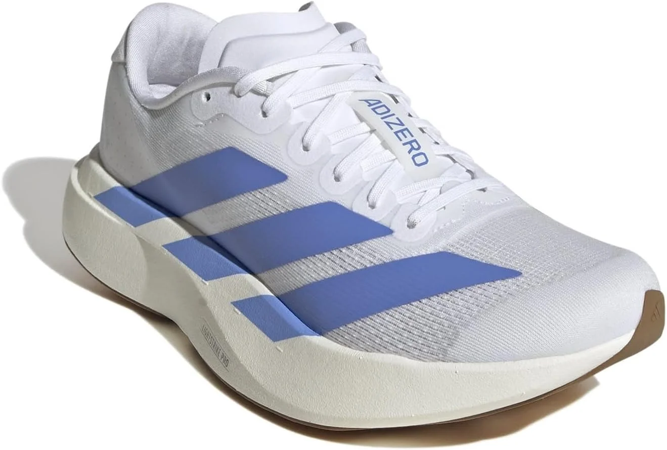 کفش‌های دویدن آدیداس Adizero EVO SL زنانه سفید/آبی/سفید سایز 8 UK