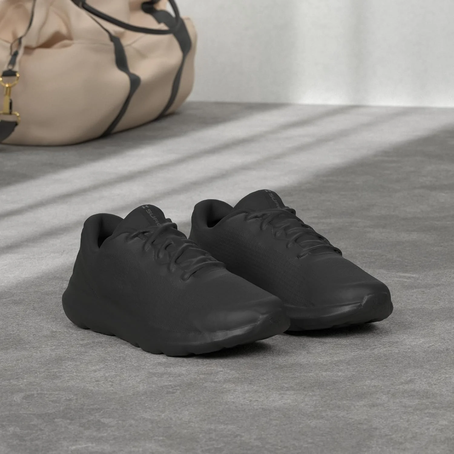 آندر آرمور زنانه UA W Surge 3 مشکی / مشکی / مشکی سایز 38 اروپا آندر آرمور زنانه UA W Surge 3 مشکی / مشکی / مشکی سایز 38 اروپا