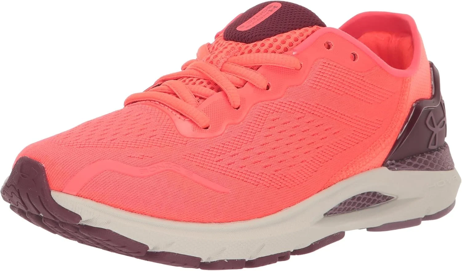 کفش دویدن زنانه آندر آرمور مدل HOVR Sonic 6، (602) بتا/قرمز تیره/بنفش مه آلود، سایز 6.5