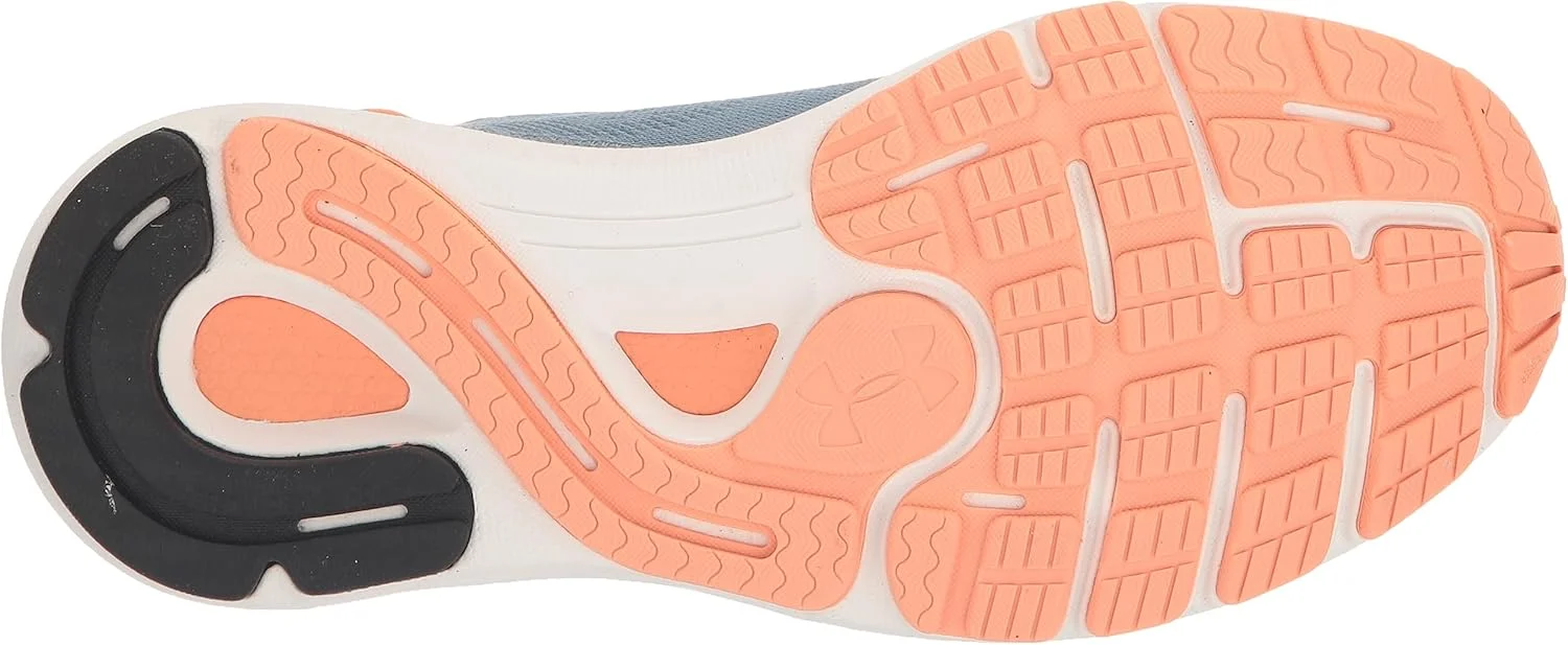 کفش دویدن زنانه آندر آرمور HOVR Sonic 6، (302) گرانیت آبی/هلویی حبابی/مشکی، سایز 5، ایالات متحده کفش دویدن زنانه آندر آرمور HOVR Sonic 6، (302) گرانیت آبی/هلویی حبابی/مشکی، سایز 5، ایالات متحده