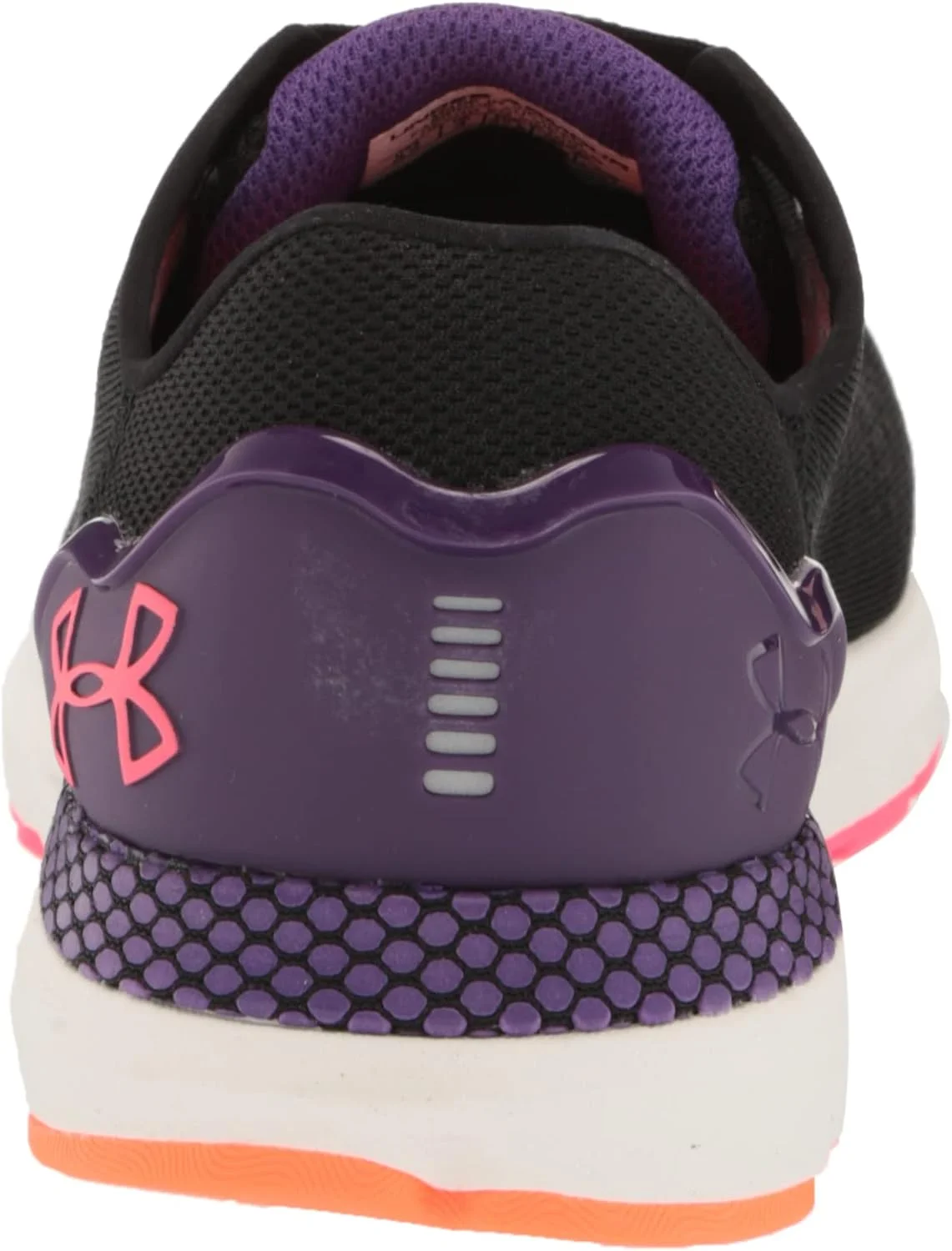 کفش ورزشی زنانه آندر آرمور مدل HOVR Sonic 6، مشکی/بنفش کهکشانی/صورتی شوک، سایز 5.5 کفش ورزشی زنانه آندر آرمور مدل HOVR Sonic 6، مشکی/بنفش کهکشانی/صورتی شوک، سایز 5.5