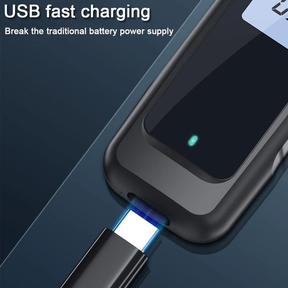 دستگاه تست الکل قابل حمل NALACAL، نمایشگر LED دیجیتال قابل شارژ، پاسخ سریع، دستگاه تشخیص دهنده تنفسی دقیق حرفه ای برای خانواده، استفاده شخصی، رانندگان دستگاه تست الکل قابل حمل NALACAL، نمایشگر LED دیجیتال قابل شارژ، پاسخ سریع، دستگاه تشخیص دهنده تنفسی دقیق حرفه ای برای خانواده، استفاده شخصی، رانندگان