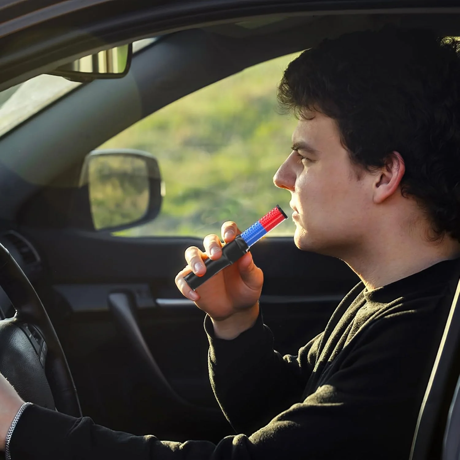 تست الکل نالاکال، دستگاه تنفسی شخصی قابل حمل بدون تماس، دستگاه تنفسی با دقت حرفه ای با صفحه نمایش LCD برای رانندگی تست الکل نالاکال، دستگاه تنفسی شخصی قابل حمل بدون تماس، دستگاه تنفسی با دقت حرفه ای با صفحه نمایش LCD برای رانندگی