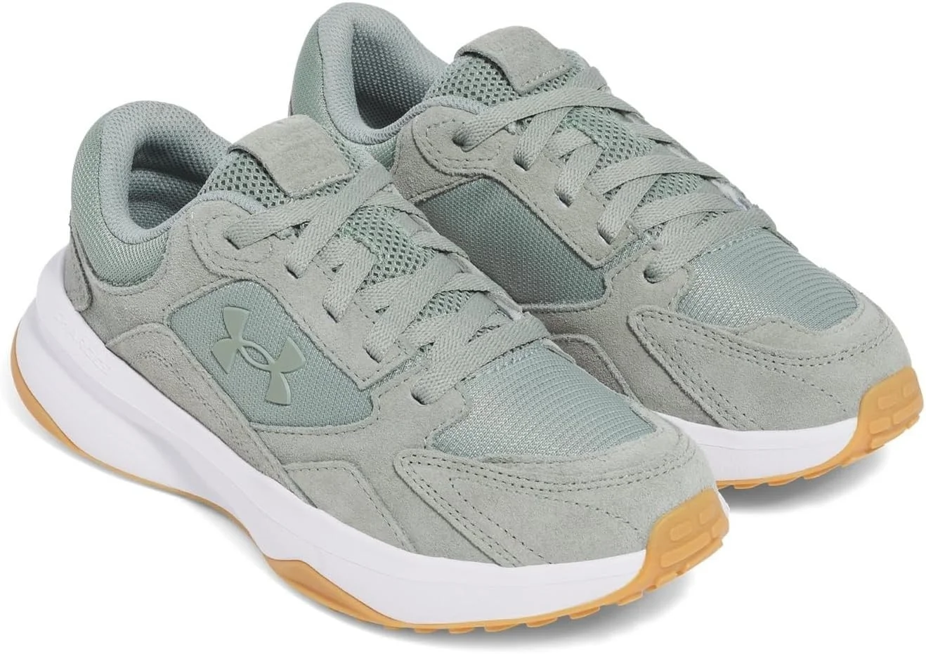 کفش تمرین زنانه آندر آرمور مدل UA Edge Suede رنگ سبز سیلیکا/سفید/سبز سیلیکا 40 کفش تمرین زنانه آندر آرمور مدل UA Edge Suede رنگ سبز سیلیکا/سفید/سبز سیلیکا 40