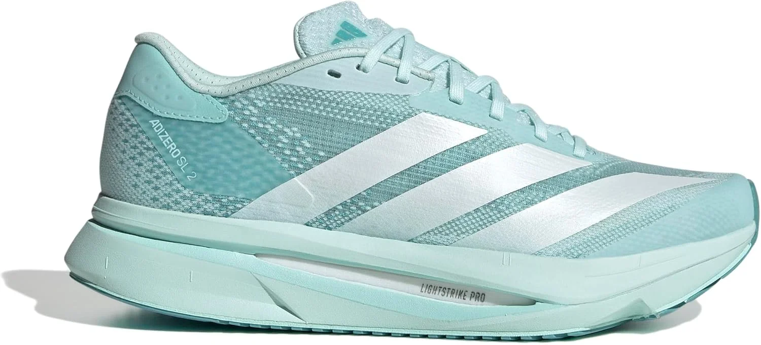 adidas Adizero SL2 Running Shoes Womens Road Halo Mint 4 UK
