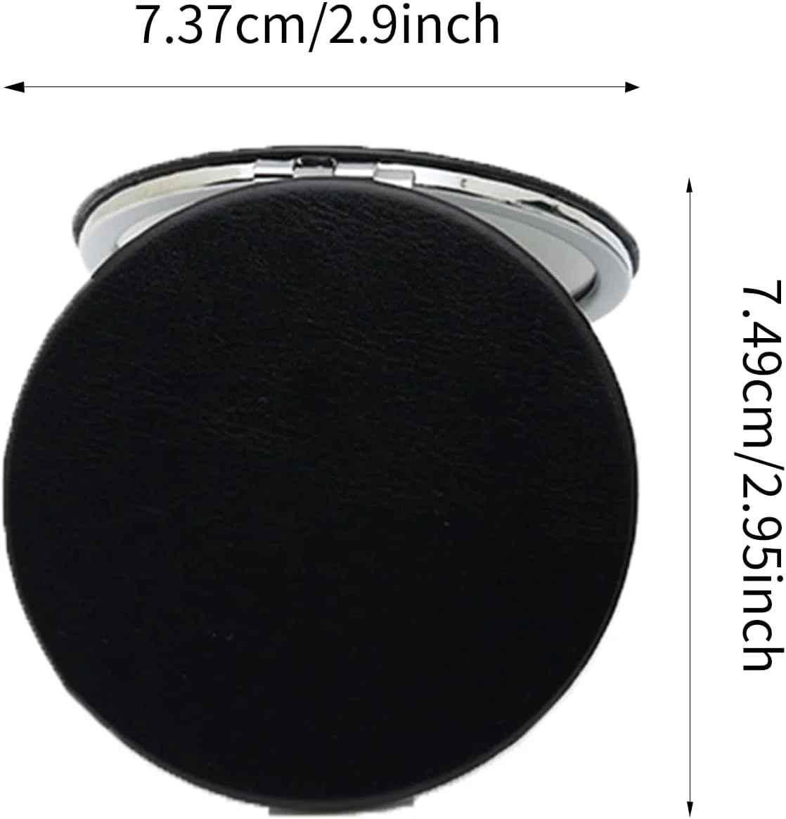 آینه آرایشی MEKEET، آینه جمع و جور، آینه کوچک گرد جیبی، آینه دو طرفه، آینه آرایشی مسافرتی، آینه تاشو قابل حمل برای مسافرت، هدیه تولد