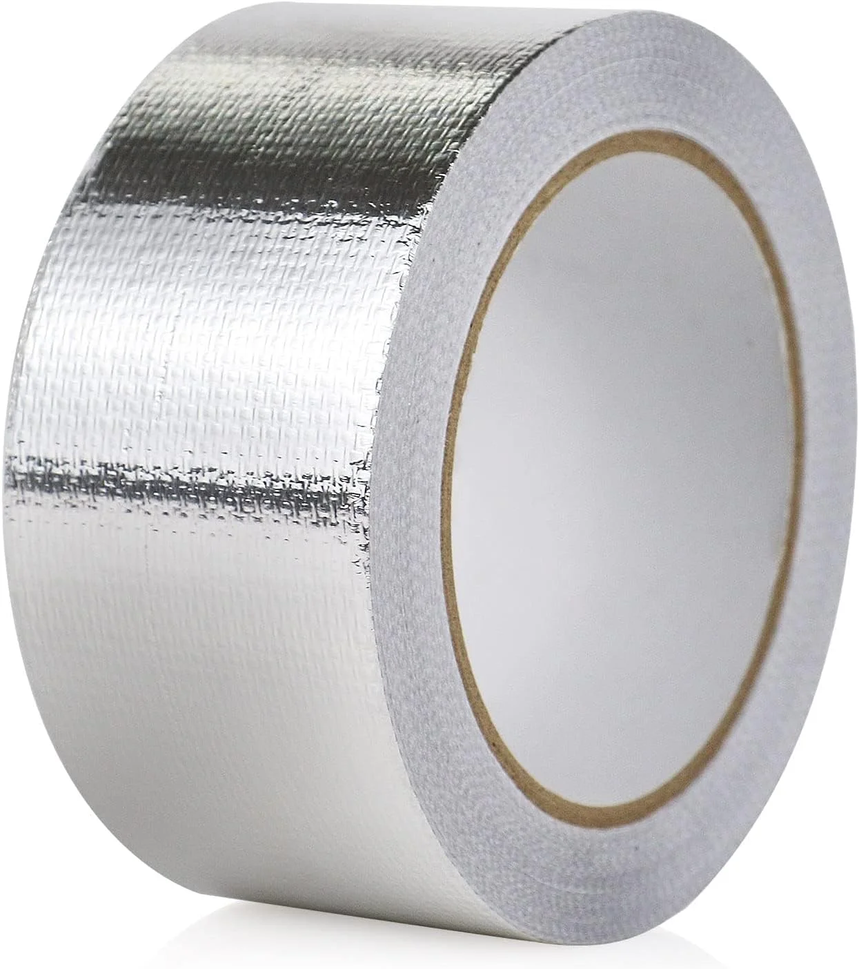 نوار فویل آلومینیومی محافظ حرارت NALACAL، یک رول، نوار خنک کننده 2 اینچ در 66 فوت، نوار فویل بازتابنده حرارت، نوار مقاوم در برابر حرارت برای شیلنگ و استفاده خودرو