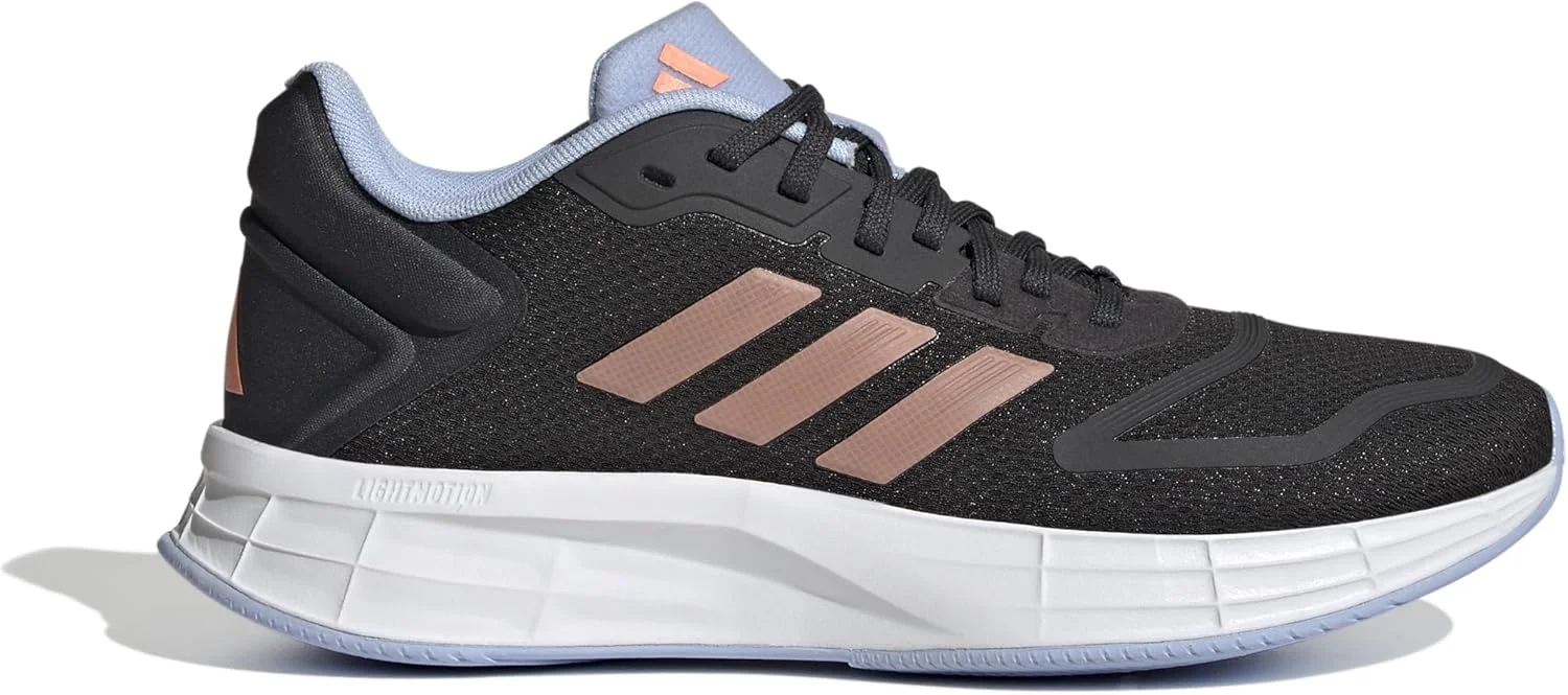 کفش زنانه آدیداس دورامو SL 2.0، رنگ: کربن/مرجانی فیوژن/آبی سحر، سایز: 40 EU