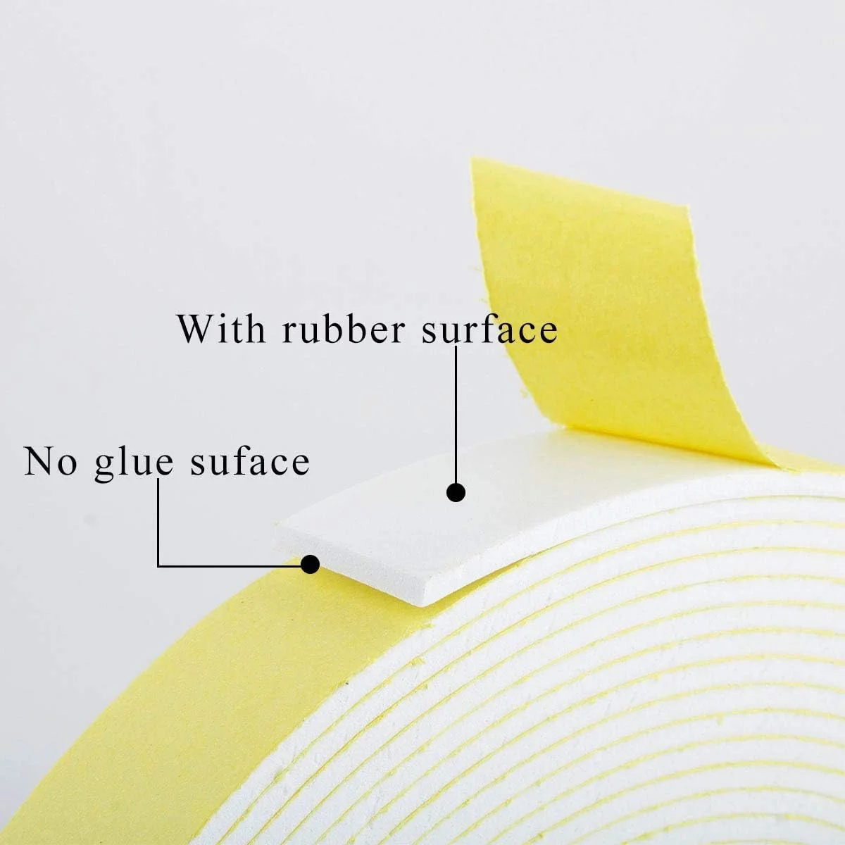 نوار عایق فوم با چگالی بالا با چسب قوی، نوار ضد آب برای درها و پنجره ها، نوار آب بندی خود چسب برای HVAC، عایق لوله، کاهش صدا (سفید، 5 متر) نوار عایق فوم با چگالی بالا با چسب قوی، نوار ضد آب برای درها و پنجره ها، نوار آب بندی خود چسب برای HVAC، عایق لوله، کاهش صدا (سفید، 5 متر)