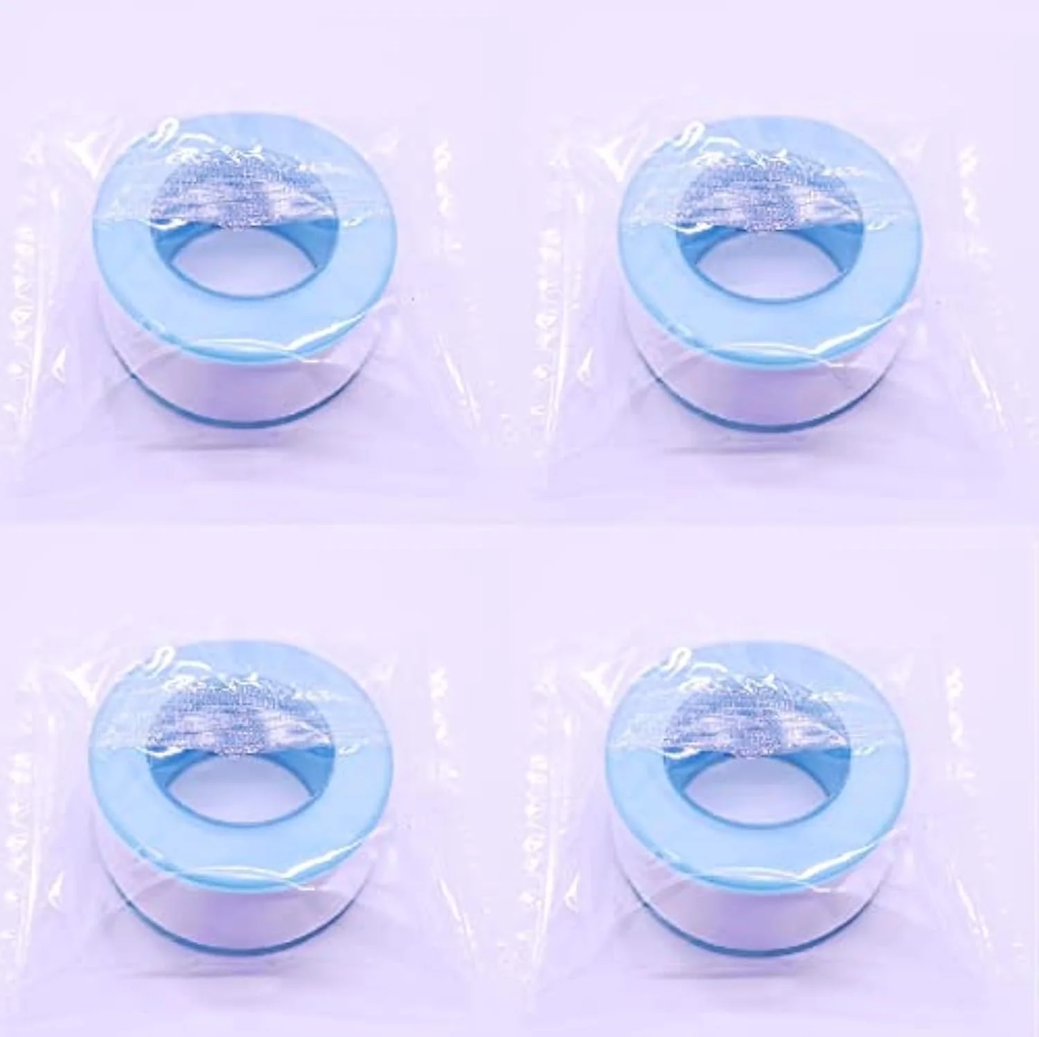 نوار تفلون SENXI، 4 عدد، نوار آب بندی رزوه، نوار PTFE برای لوله کشی، نوار درزگیر برای لوله های آب، 15mm*10m