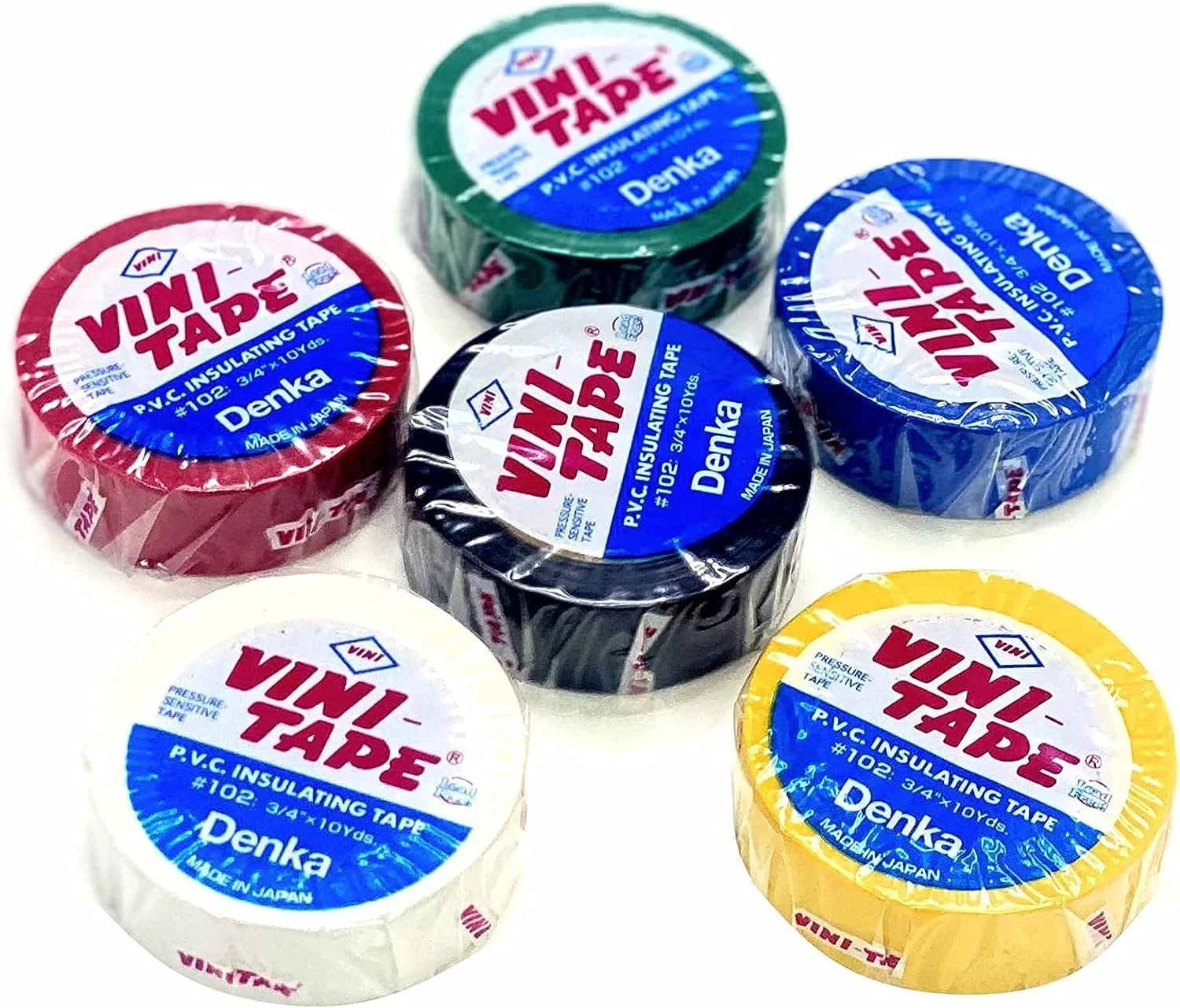 Vini 6 Pcs Insulation Tape - Made In Japan