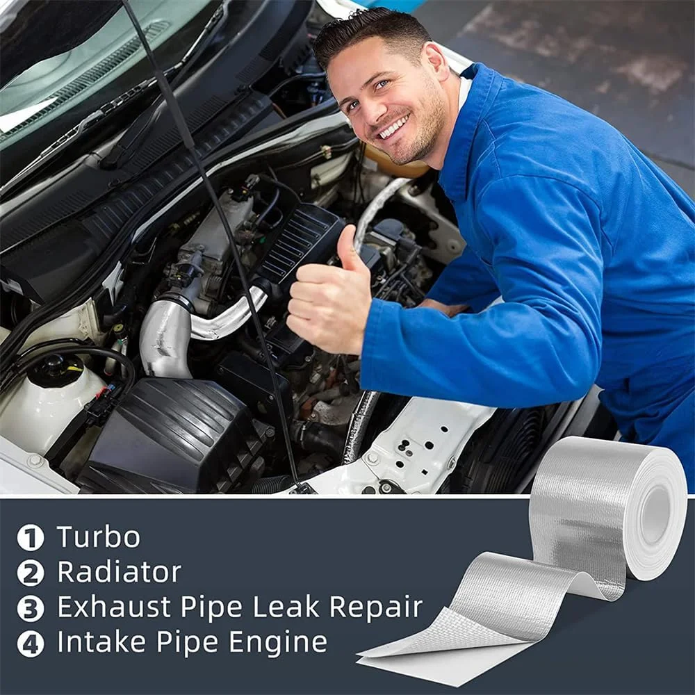 نوار چسب آلومینیومی سنگین و ضد آب، نوار فویل آلومینیومی ممتاز، نوارهای فلزی نقره ای، مقاوم در برابر درجه حرارت بالا، نوار عایق دریچه خشک کن برای کانال کشی، آب بندی، تعمیر، کوره، HVAC (10cm * 5m) نوار چسب آلومینیومی سنگین و ضد آب، نوار فویل آلومینیومی ممتاز، نوارهای فلزی نقره ای، مقاوم در برابر درجه حرارت بالا، نوار عایق دریچه خشک کن برای کانال کشی، آب بندی، تعمیر، کوره، HVAC (10cm * 5m)