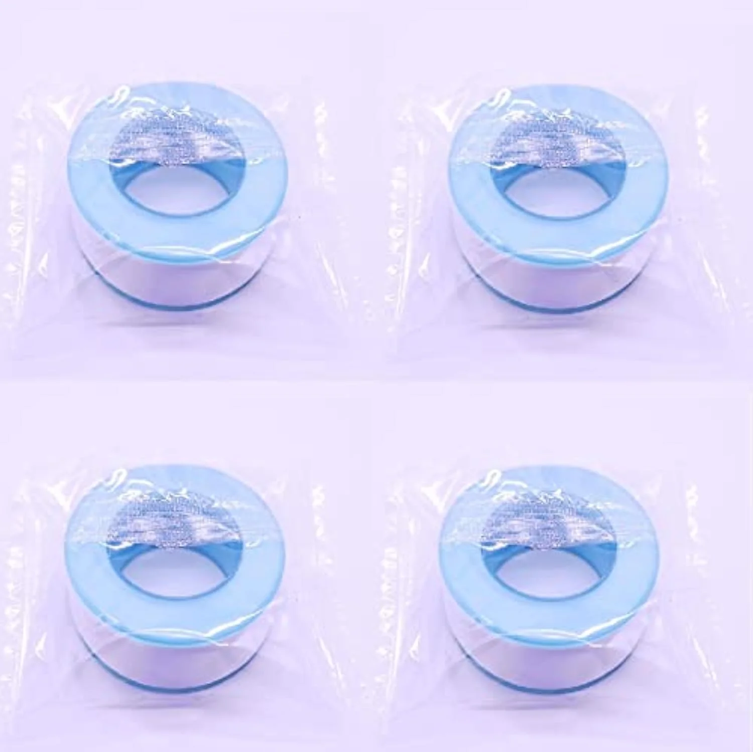 نوار تفلون SENXI، 4 عدد، نوار آب بندی رزوه، نوار PTFE برای لوله کشی، نوار درزگیر برای لوله های آب، 15mm*10m