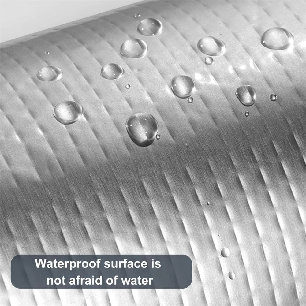 نوار چسب آلومینیومی سنگین و ضد آب، نوار فویل آلومینیومی ممتاز، نوارهای فلزی نقره ای، مقاوم در برابر درجه حرارت بالا، نوار عایق دریچه خشک کن برای کانال کشی، آب بندی، تعمیر، کوره، HVAC (10cm * 5m) نوار چسب آلومینیومی سنگین و ضد آب، نوار فویل آلومینیومی ممتاز، نوارهای فلزی نقره ای، مقاوم در برابر درجه حرارت بالا، نوار عایق دریچه خشک کن برای کانال کشی، آب بندی، تعمیر، کوره، HVAC (10cm * 5m)