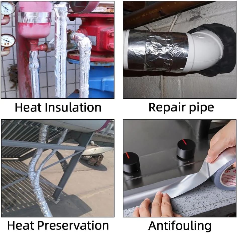 نوار فویل آلومینیومی Skycabin، 2 اینچ در 100 فوت، نوار فلزی مقاوم در برابر حرارت بالا، نوارهای چسب برای آب بندی HVAC و کانال کشی، تعمیر فلز و پلاستیک، وصله لوله، مانع رطوبت، تثبیت عایق، دریچه های خشک کن نوار فویل آلومینیومی Skycabin، 2 اینچ در 100 فوت، نوار فلزی مقاوم در برابر حرارت بالا، نوارهای چسب برای آب بندی HVAC و کانال کشی، تعمیر فلز و پلاستیک، وصله لوله، مانع رطوبت، تثبیت عایق، دریچه های خشک کن