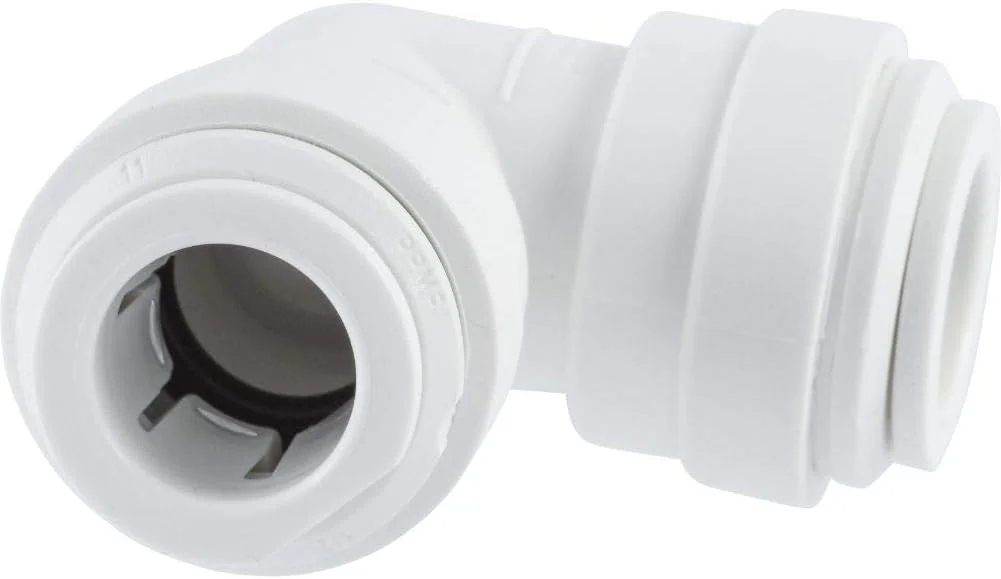 زانویی جان گست JG Speedfit PP0312WP، سفید، 3/8 اینچ