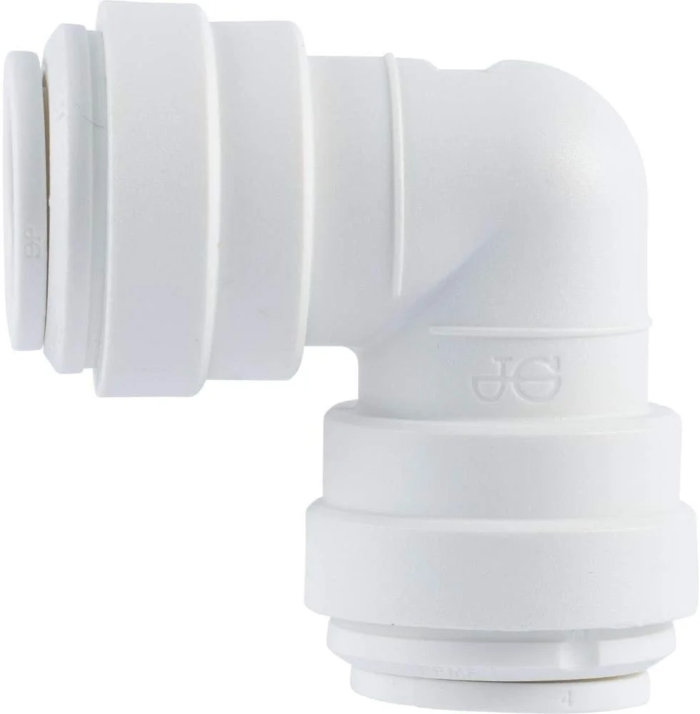 زانویی جان گست JG Speedfit PP0312WP، سفید، 3/8 اینچ