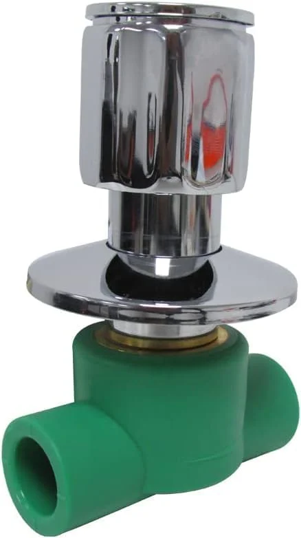 لوله و اتصالات PPR | سیستم لوله کشی آب گرم و سرد بادوام | ضد نشت و مقاوم در برابر خوردگی - KYLAQ (زانو مخفی PPR، 20 میلی متر)