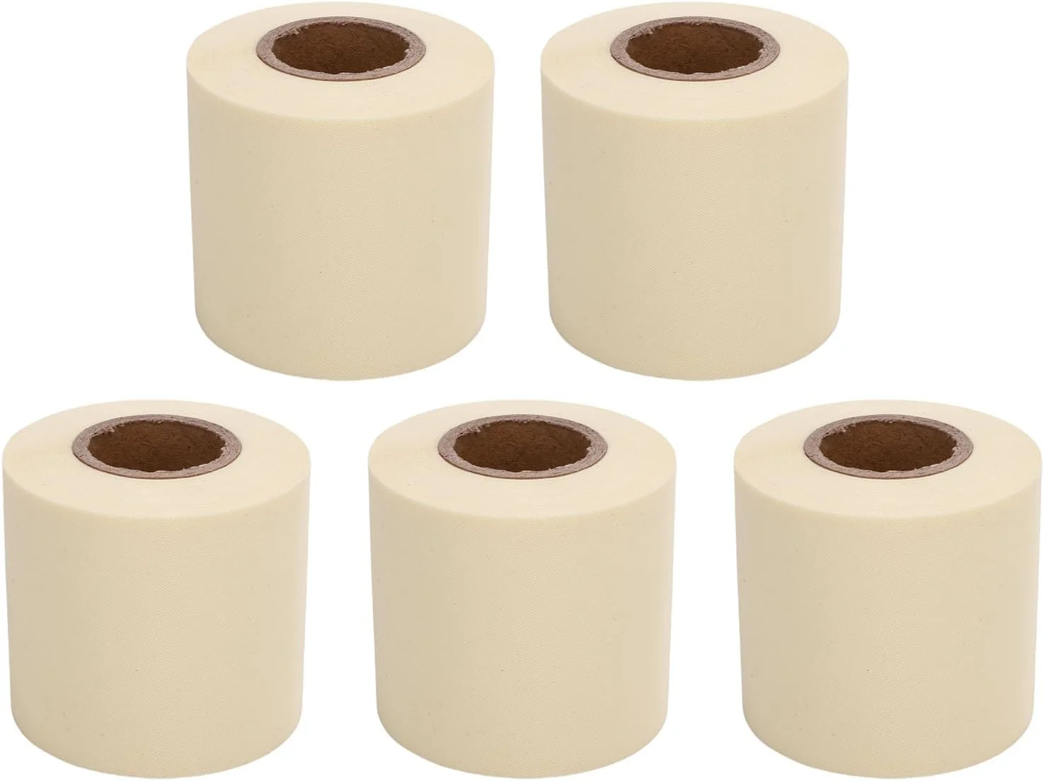 نوار عایق لوله کولر گازی Eujgoov بسته 5 عددی PVC 6 سانتی متری برای لوله های تهویه مطبوع اتصالات قطعات الکترونیکی