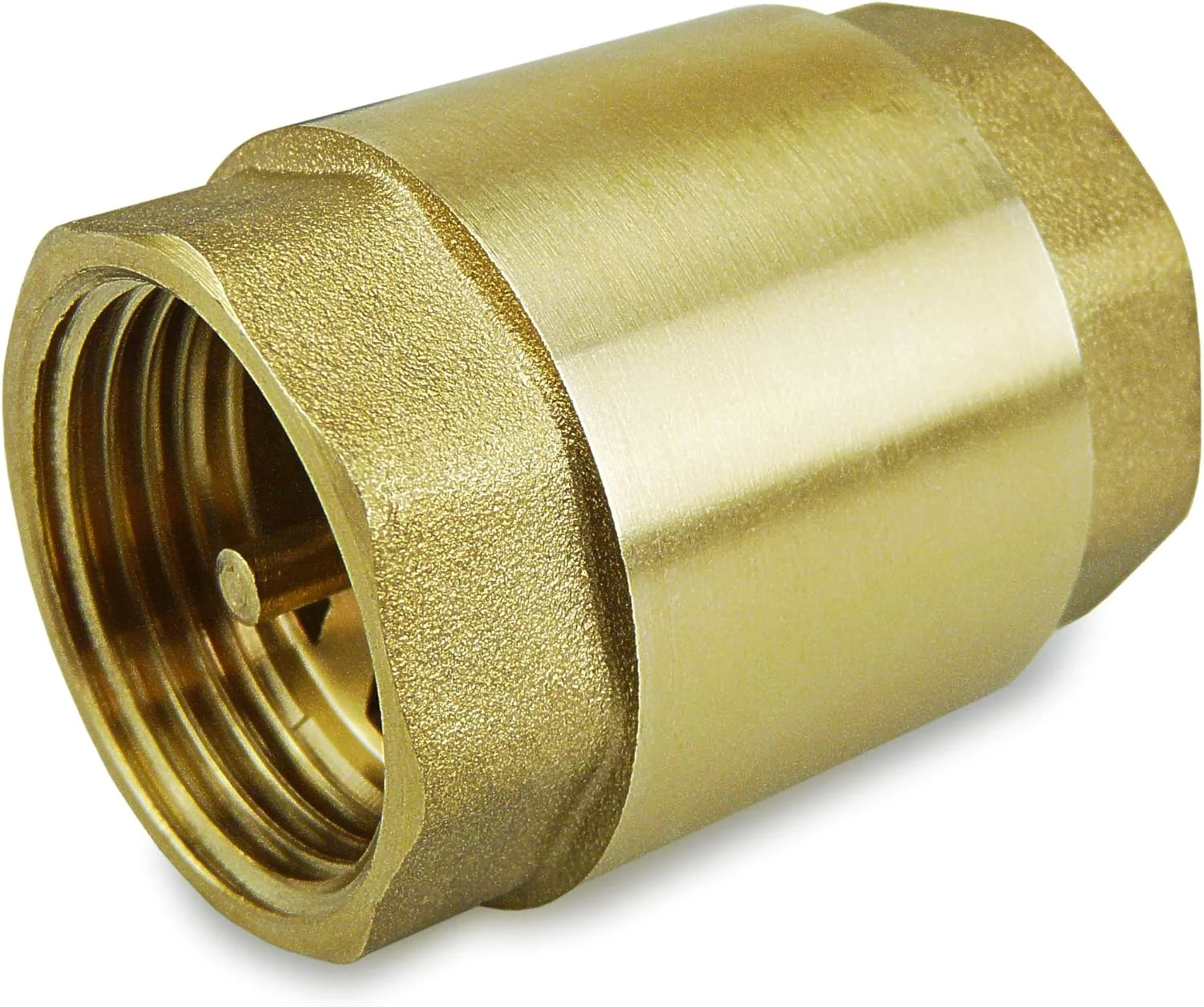 شیر یک طرفه اسماردی، رزوه ماده 1 اینچ، ساخته شده از برنج، مقاوم، ضد زنگ و ضد آب