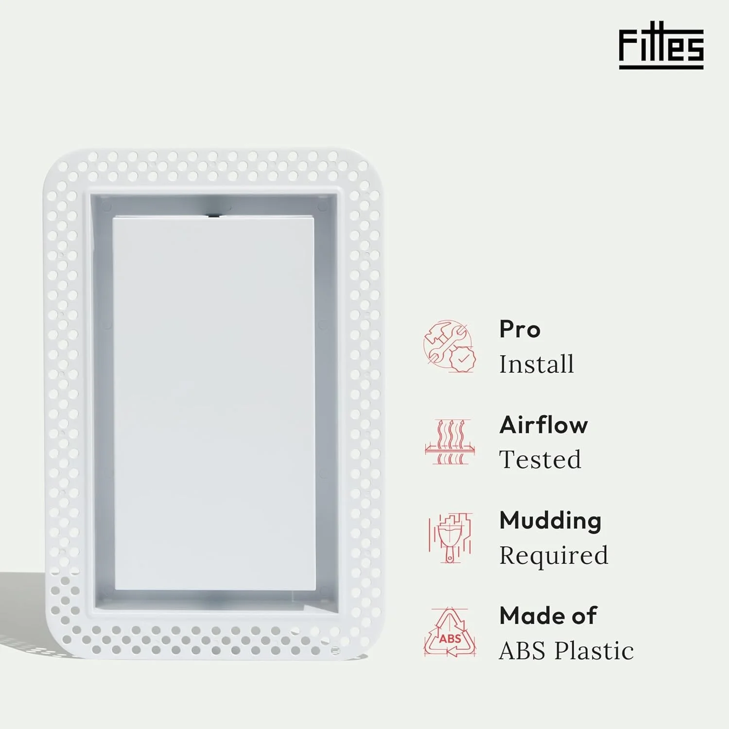 دریچه هوا مدل Drywall Lite Bead از Aria Vent Inc. - دریچه تنظیم هوا - 10" x 4"