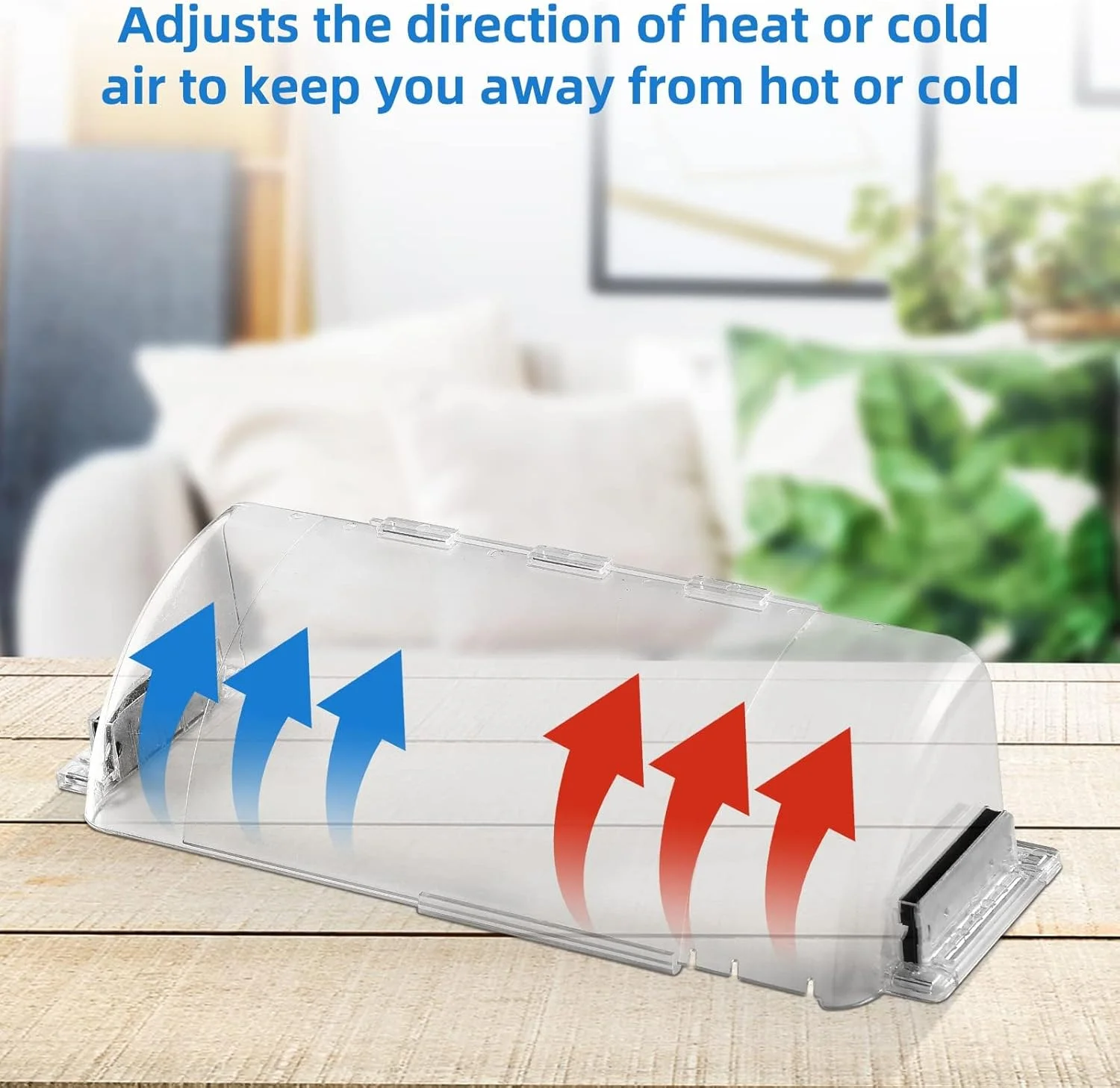 منحرف کننده دریچه هوا قابل تنظیم، منحرف کننده هوا و گرما برای دریچه ها، دیوارهای جانبی و دریچه های سقفی، قابل تنظیم از 22.86 سانتی متر تا 38.1 سانتی متر، بسته 2 عددی منحرف کننده دریچه هوا قابل تنظیم، منحرف کننده هوا و گرما برای دریچه ها، دیوارهای جانبی و دریچه های سقفی، قابل تنظیم از 22.86 سانتی متر تا 38.1 سانتی متر، بسته 2 عددی