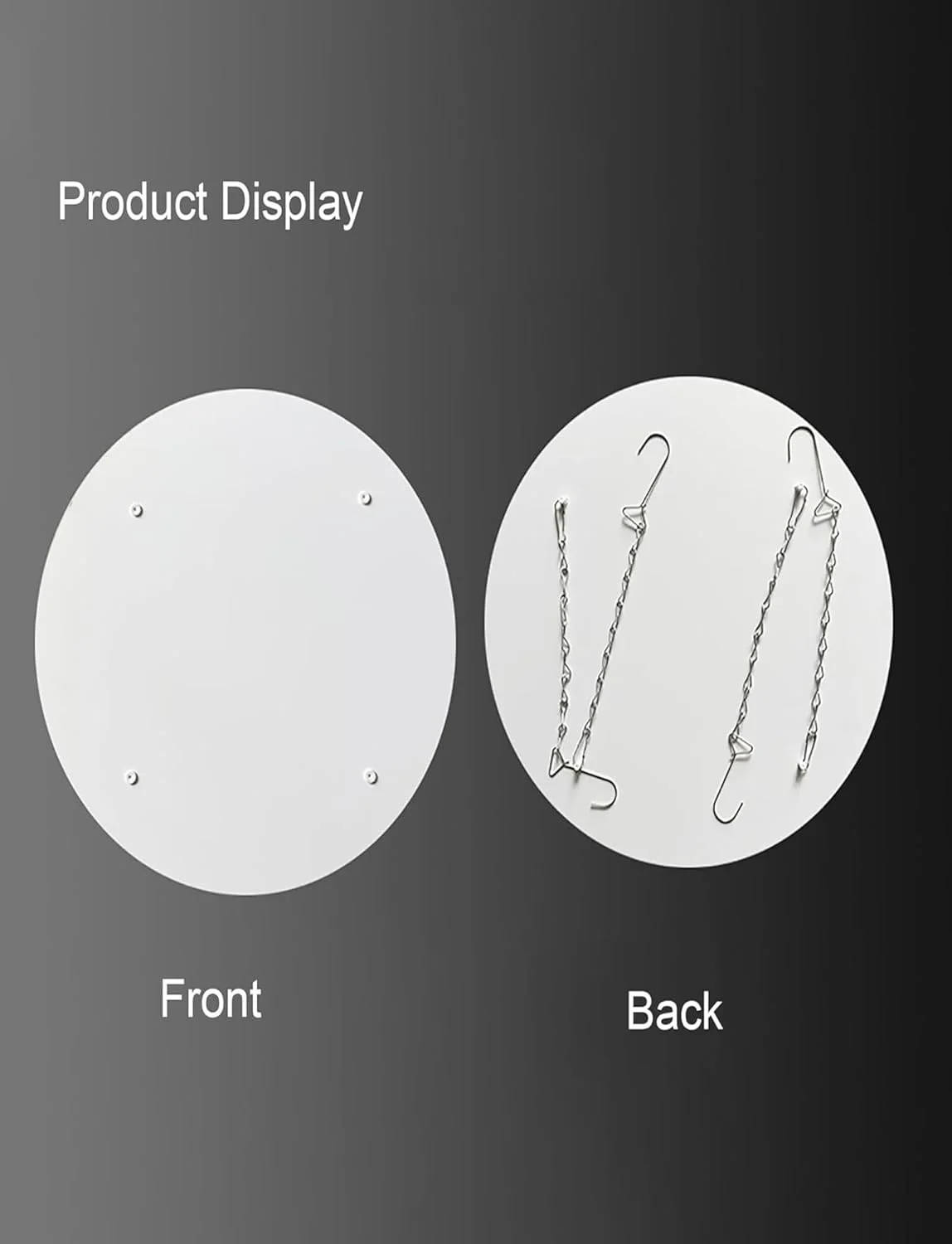 منحرف کننده دریچه تهویه مطبوع قابل تنظیم، هدایت کننده باد کولر گازی سقفی گرد ضد وزش، پوشش دریچه AC، برای استفاده در خانه و محل کار (60x60 سانتی متر / 23.6x23.6 اینچ)