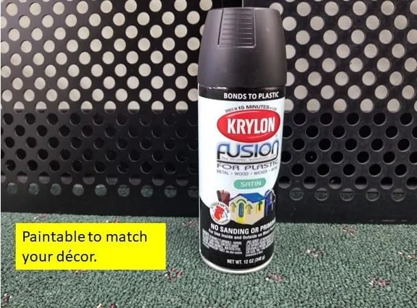 1800ceiling بسته 3 عددی - تایل پلاستیکی سوراخ دار سفید 2'x2' با سوراخ های 3/8 اینچی