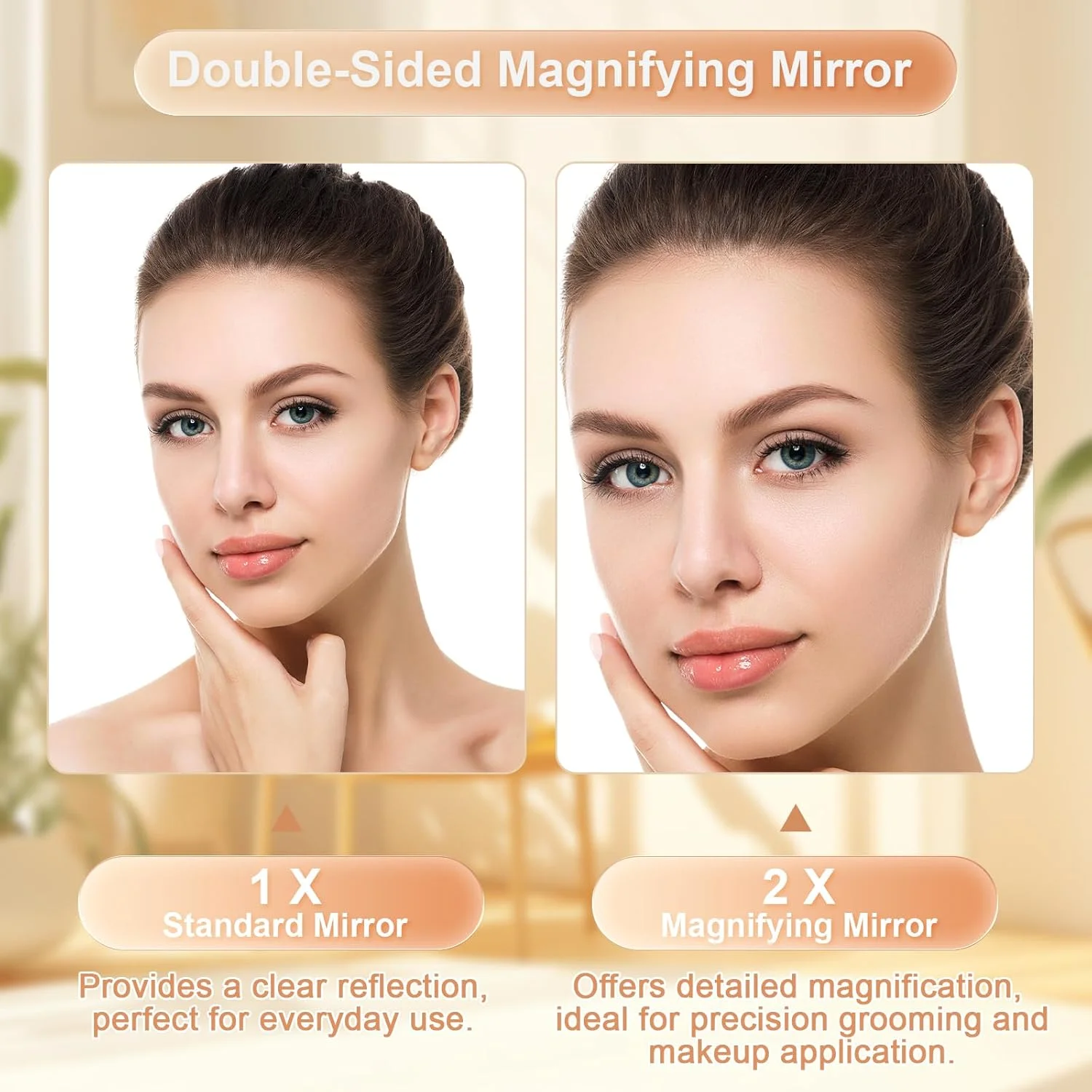 آینه آرایشی شخصی سازی شده JEKUGOT، آینه کوچک، آینه جیبی، هدیه عروس، هدیه نامزدی، آینه هدیه شخصی سازی شده، هدایای A-Z برای زنان، هدیه تولد (Z)