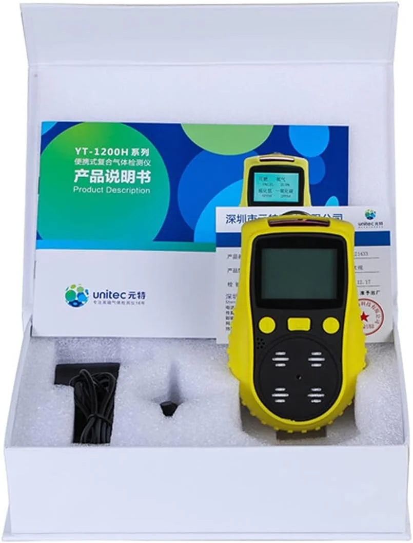 دستگاه تشخیص گاز ازت GZDodek، ردیاب گاز ازت، آلارم قابل حمل ازت مدل YT-1200H-N2