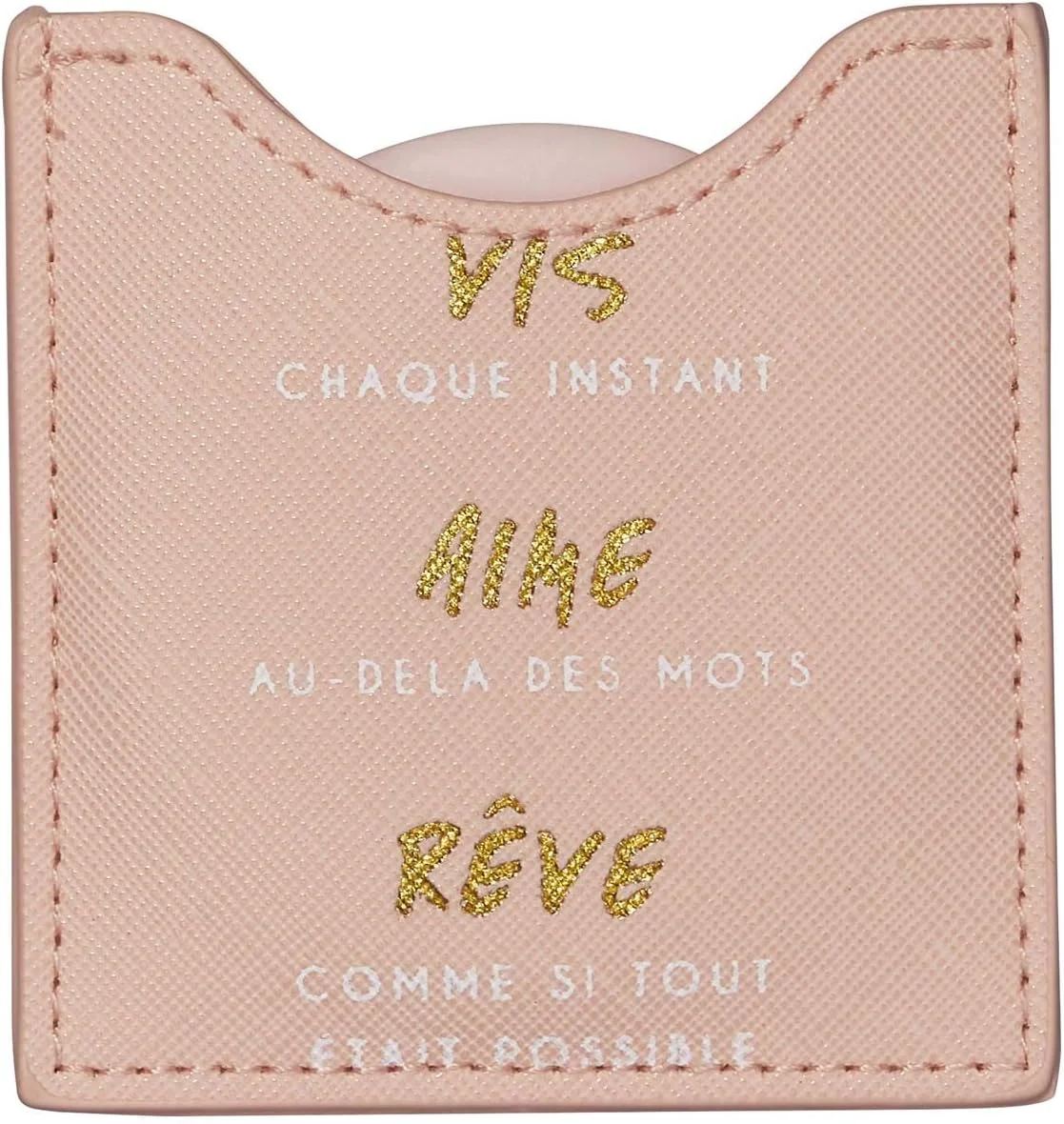 دراگر پاریس 1886 - آینه جیبی Screw Every Moment - آینه گرد جیبی برای همراه داشتن در هر مکان و هر مناسبت - ابعاد 8.5 سانتی متر در 8 سانتی متر