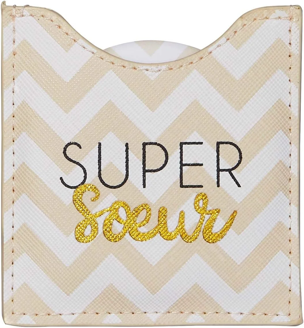 DRAEGER PARIS 1886 - Super Sister Mirror - Round Pocket Mirror to Take Anywhere, Any Occasion - Dimensions 8.5 cm x 8 cm