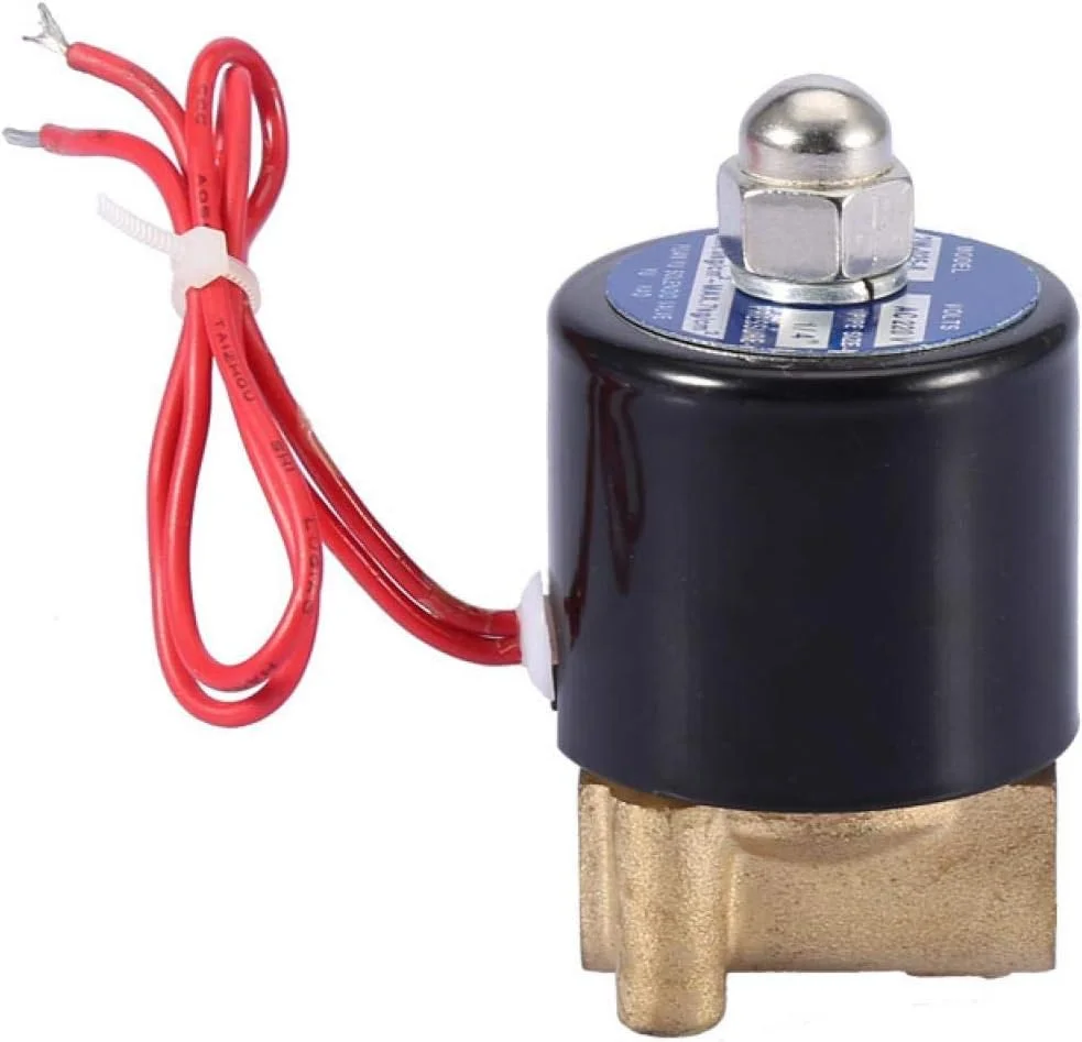 شیر الکترومغناطیسی - DN8 نرمالی بسته، 2 موقعیت، 2 راهه، شیر برقی الکترومغناطیسی AC 220V 1/4 اینچ شیر الکترومغناطیسی - DN8 نرمالی بسته، 2 موقعیت، 2 راهه، شیر برقی الکترومغناطیسی AC 220V 1/4 اینچ