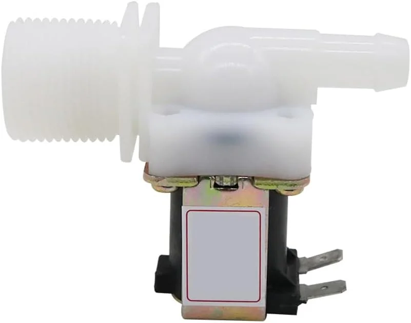 شیر برقی آب پلاستیکی، شیر آب G3/4 N/C، شیر الکترومغناطیسی، شیر برقی الکتریکی، اتصال سریع، شیر ورودی برای ماشین ظرفشویی، ماشین لباسشویی - DC 12 ولت