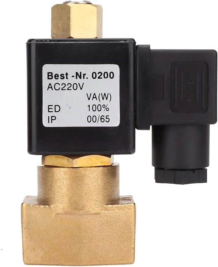 شیر برقی، شیر الکترومغناطیسی سبک وزن، مقاوم در برابر سایش و کاربردی برای آب و هوا (DC24V)