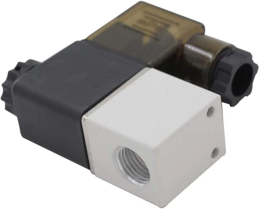 SMJY یک عدد شیر برقی پنوماتیک 2 راهه 2 حالته 1/4 اینچ مدل 2V025-08