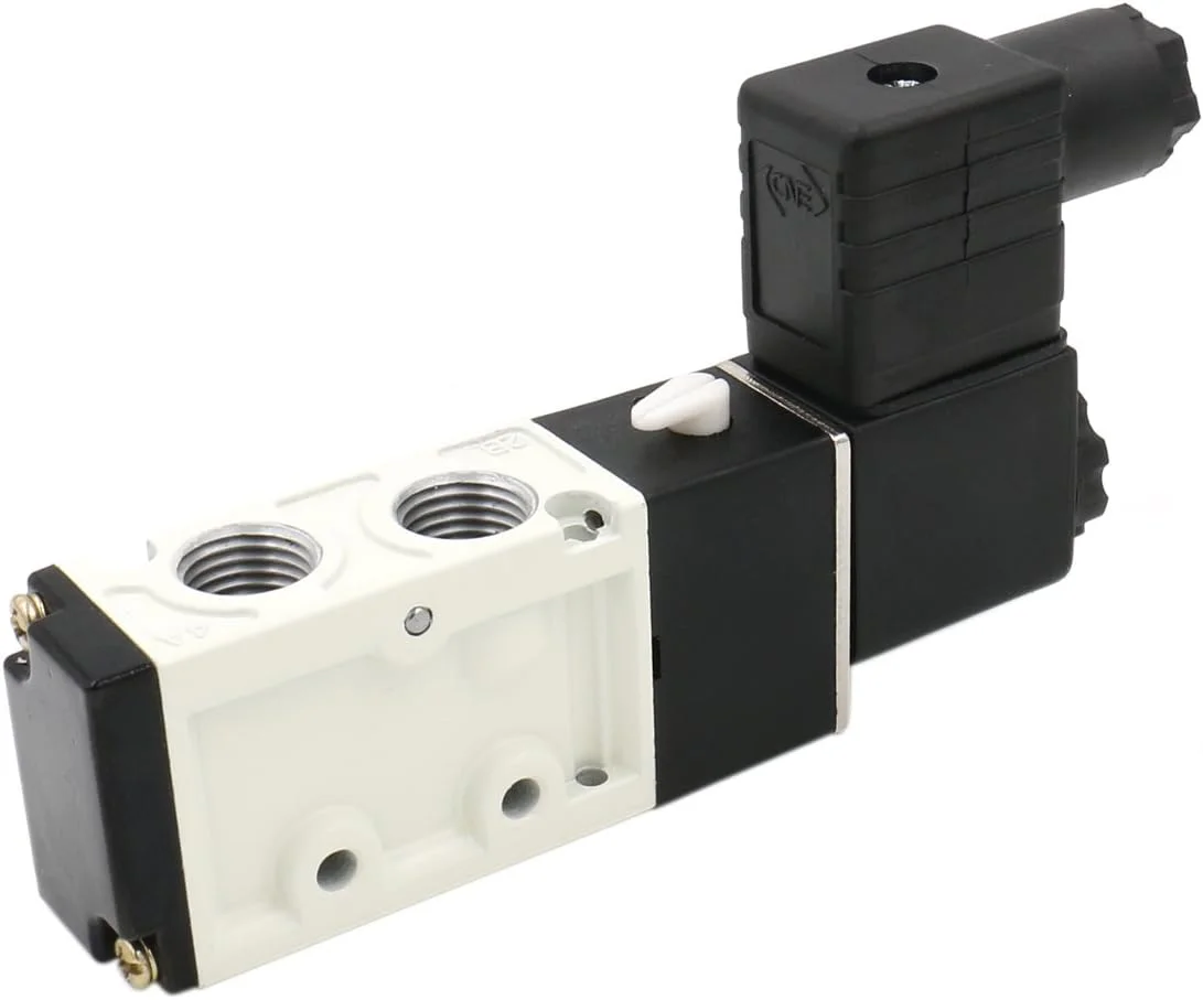 شیر برقی پنوماتیک الکترومغناطیسی MVSC-220-4E1 220 VAC PT 1/4 5 راه 2 موقعیت CE