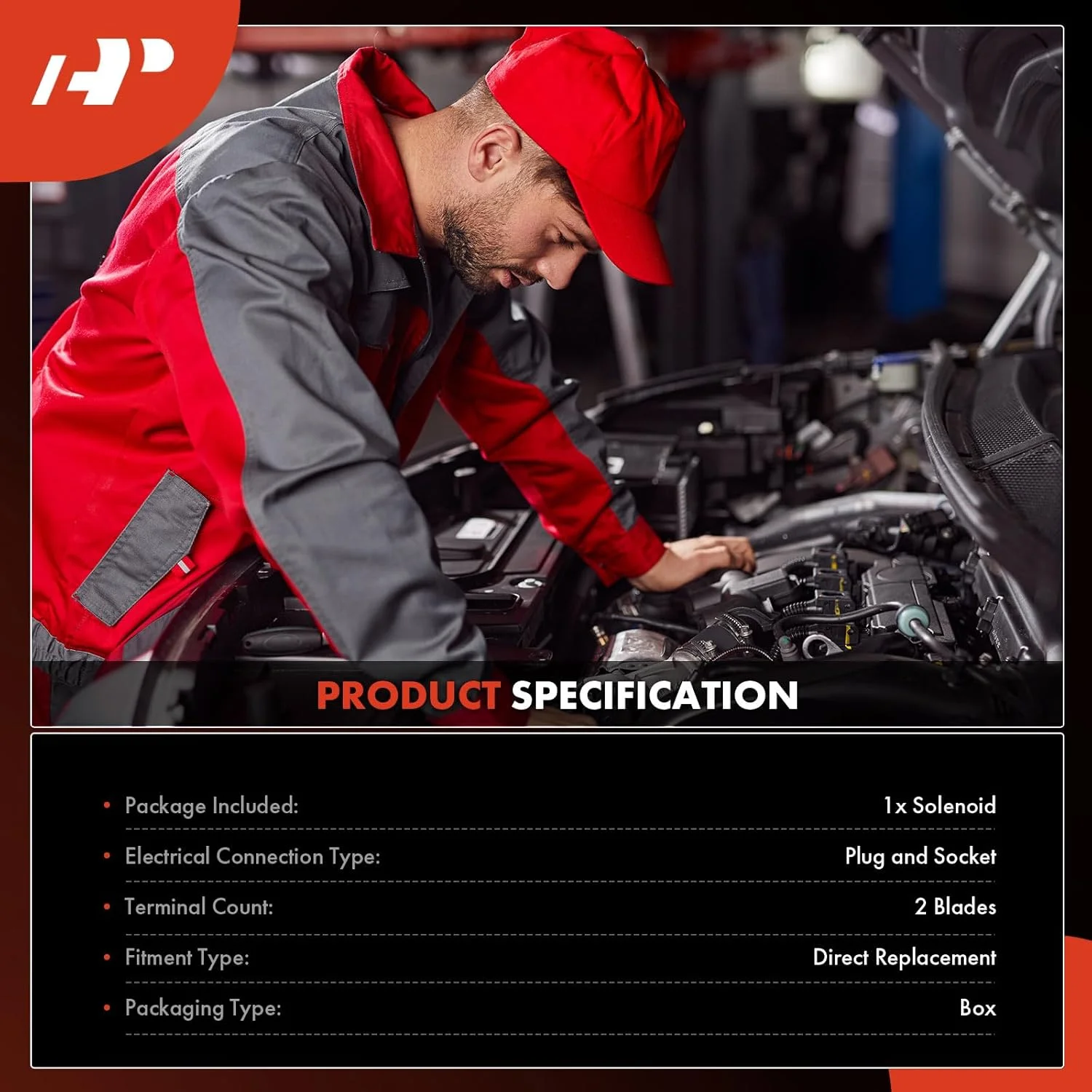 سلونوئید زمان‌بندی متغیر سوپاپ موتور (VVT) پریمیوم سازگار با هوندا آکورد 2008-2012، CR-V 2012-2014، کراس‌تور 2012-2015، L4 2.4L، جایگزین # 15830R44A01، 15830R5AA01