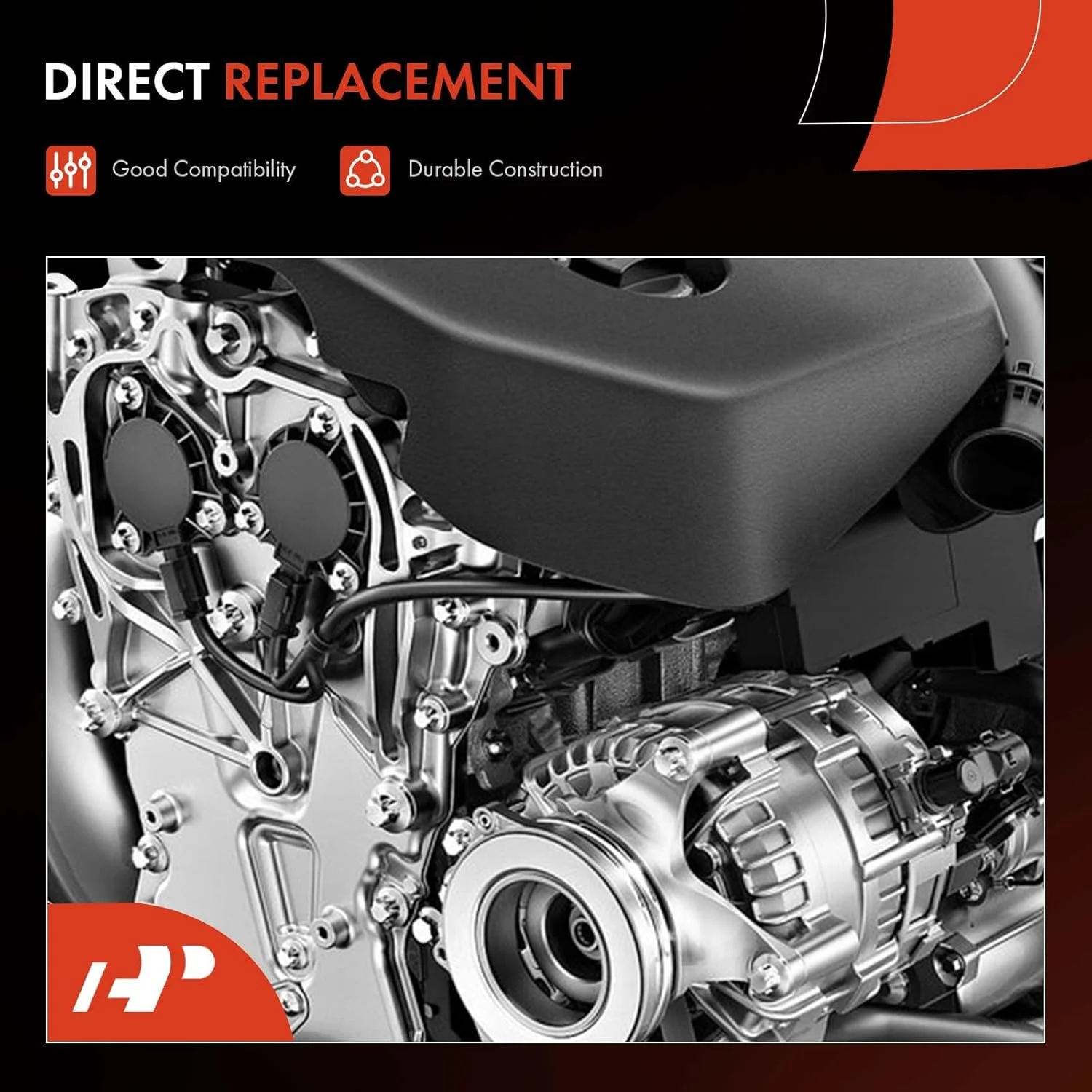 سلونوئید زمان‌بندی متغیر سوپاپ موتور (VVT) پریمیوم سازگار با هوندا آکورد 2008-2012، CR-V 2012-2014، کراس‌تور 2012-2015، L4 2.4L، جایگزین # 15830R44A01، 15830R5AA01