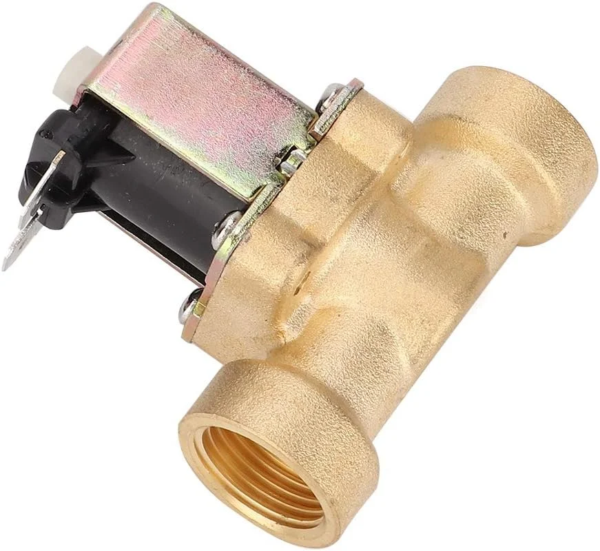 شیر برقی نرمال باز DC با سایز G1/2 اینچ، شیر یک طرفه برنجی با رزوه مادگی (DC12V) شیر برقی نرمال باز DC با سایز G1/2 اینچ، شیر یک طرفه برنجی با رزوه مادگی (DC12V)