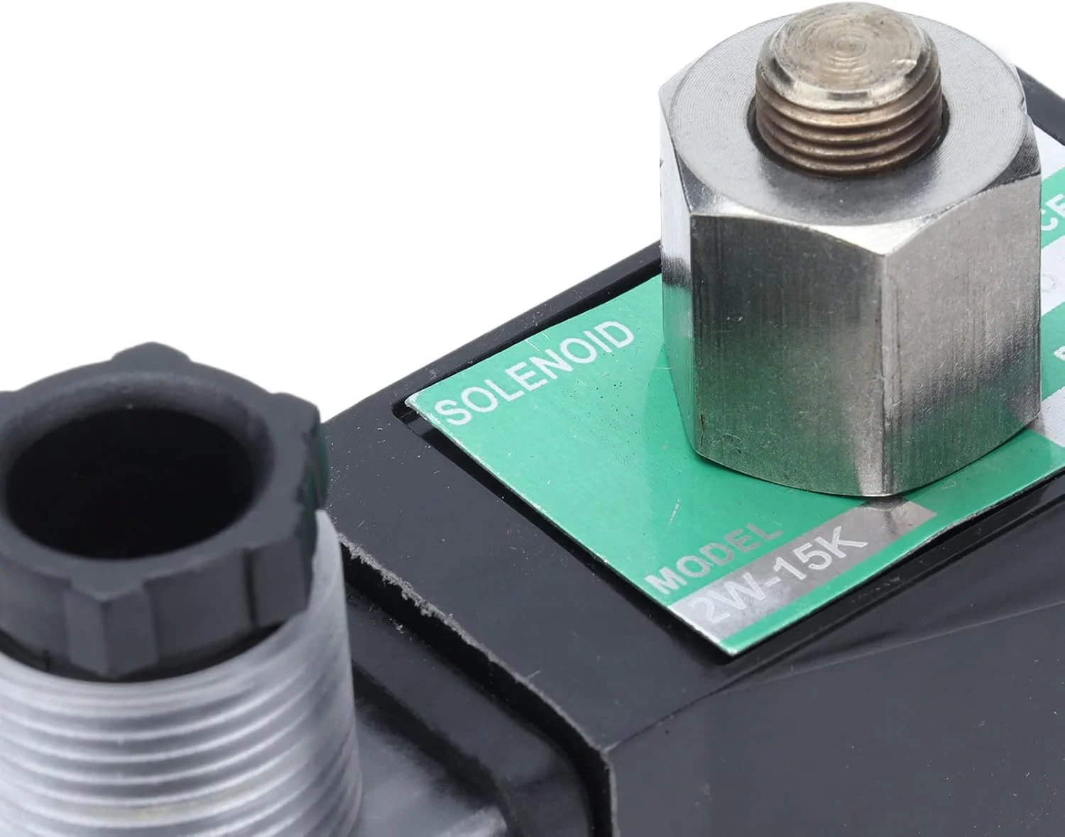 شیر برقی برنجی دیافراگمی دو طرفه نرمال باز 2W-15K برای تجهیزات اتوماسیون (AC24V)، شیر الکترومغناطیسی