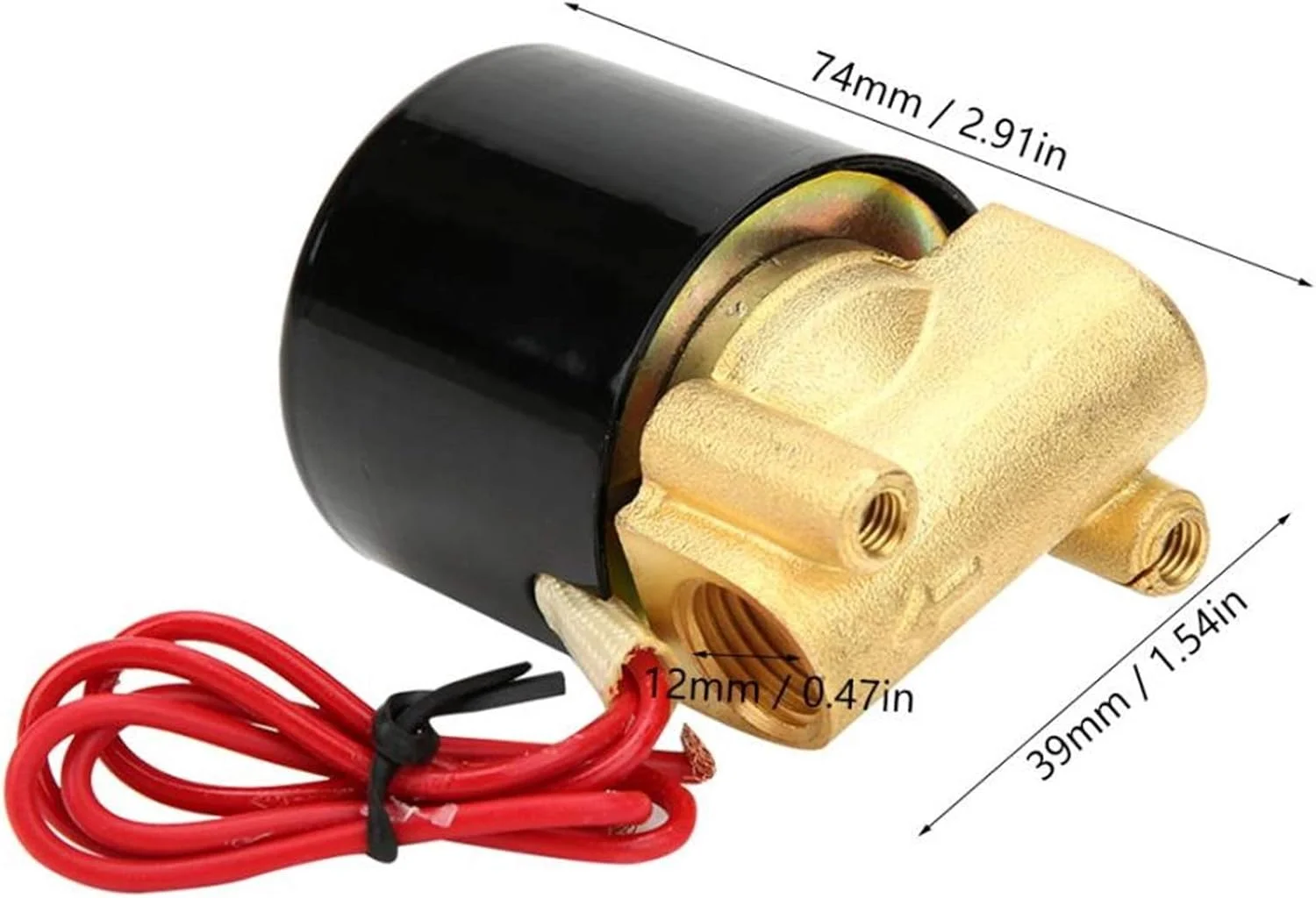 شیر برقی WXYZABC، 1/4 اینچ BSPP، شیر برنجی نرمال بسته، مناسب برای آب، روغن، گاز و هوا، مدل 2W-025-08، شیر الکترومغناطیسی (220 ولت) شیر برقی WXYZABC، 1/4 اینچ BSPP، شیر برنجی نرمال بسته، مناسب برای آب، روغن، گاز و هوا، مدل 2W-025-08، شیر الکترومغناطیسی (220 ولت)