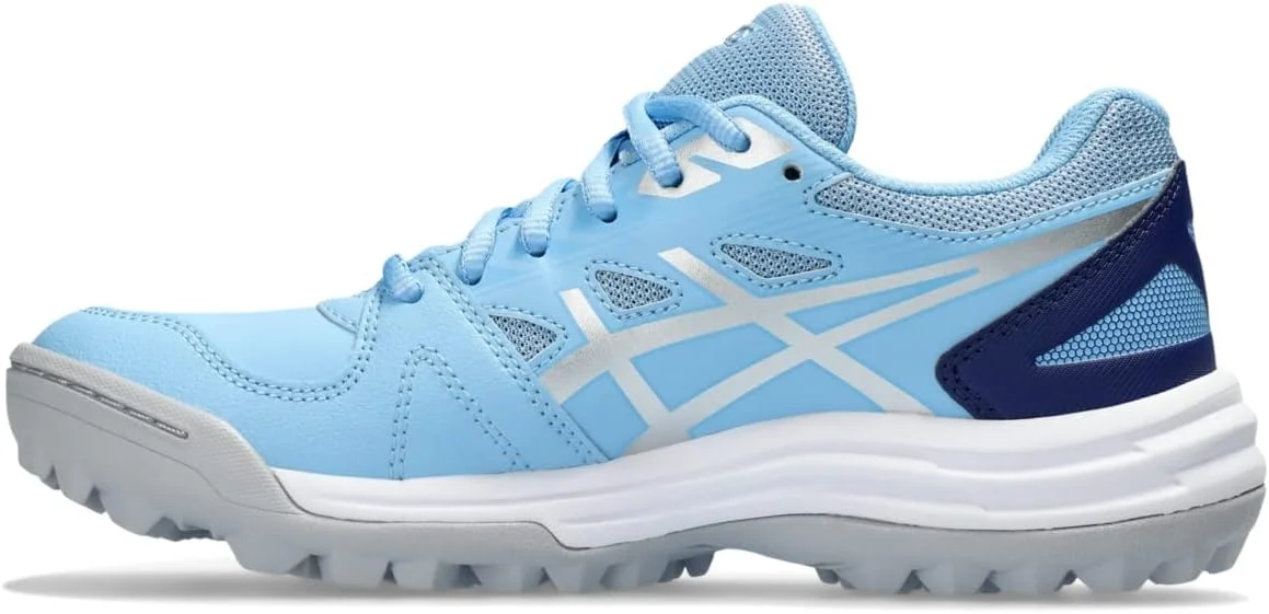 کفش ورزشی زنانه آیسیکس مدل Gel-Lethal Field، آبی بل/نقره ای خالص، سایز 6.5 کفش ورزشی زنانه آیسیکس مدل Gel-Lethal Field، آبی بل/نقره ای خالص، سایز 6.5