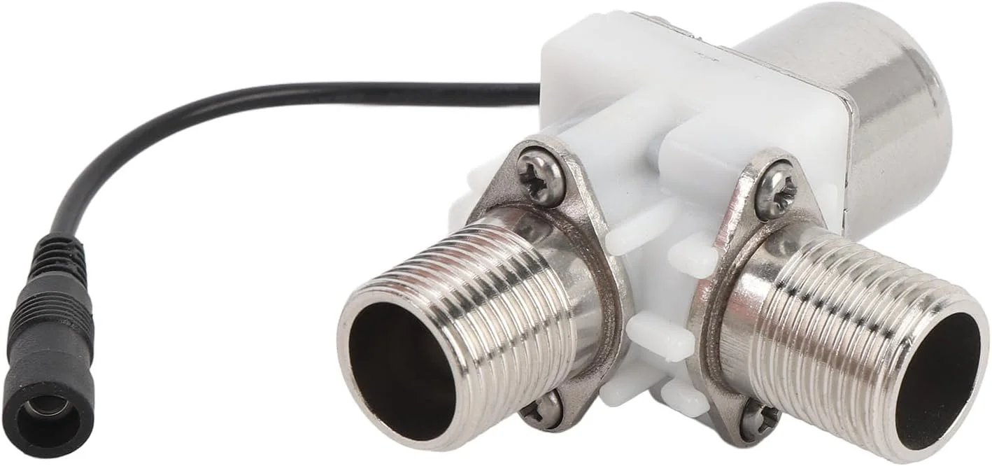 شیر الکترومغناطیسی پالس آب با رزوه ورودی و خروجی G1/2 اینچ، شیر سلونوئیدی پالس، شیر برقی پالس الکتریکی کنترل آب، لوازم جانبی شیر برقی پالس الکتریکی