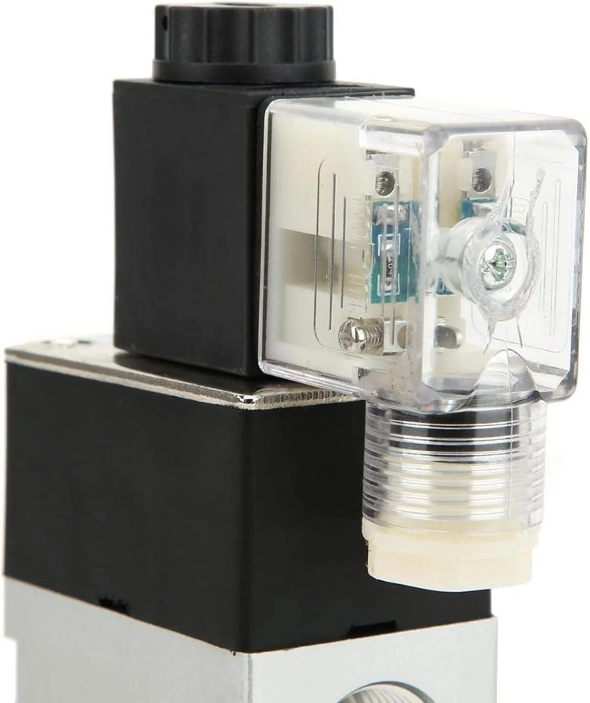 شیر برقی 5/2 راهه مدل 4V410-15، نوع خروجی، قطعه جایگزین تجهیزات مکانیکی برای AirTAC(D24V)