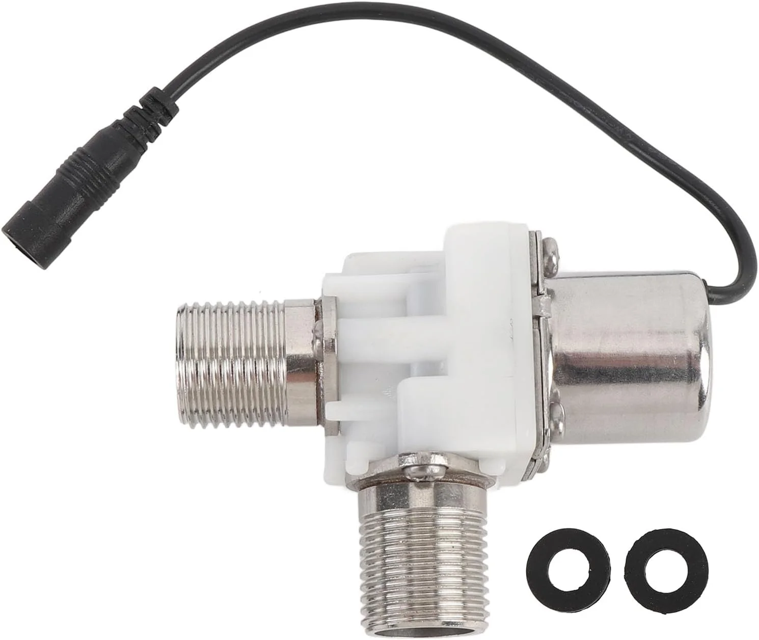 شیر الکترومغناطیسی پالس آب با رزوه ورودی و خروجی G1/2 اینچ، شیر سلونوئیدی پالس، شیر برقی پالس الکتریکی کنترل آب، لوازم جانبی شیر برقی پالس الکتریکی