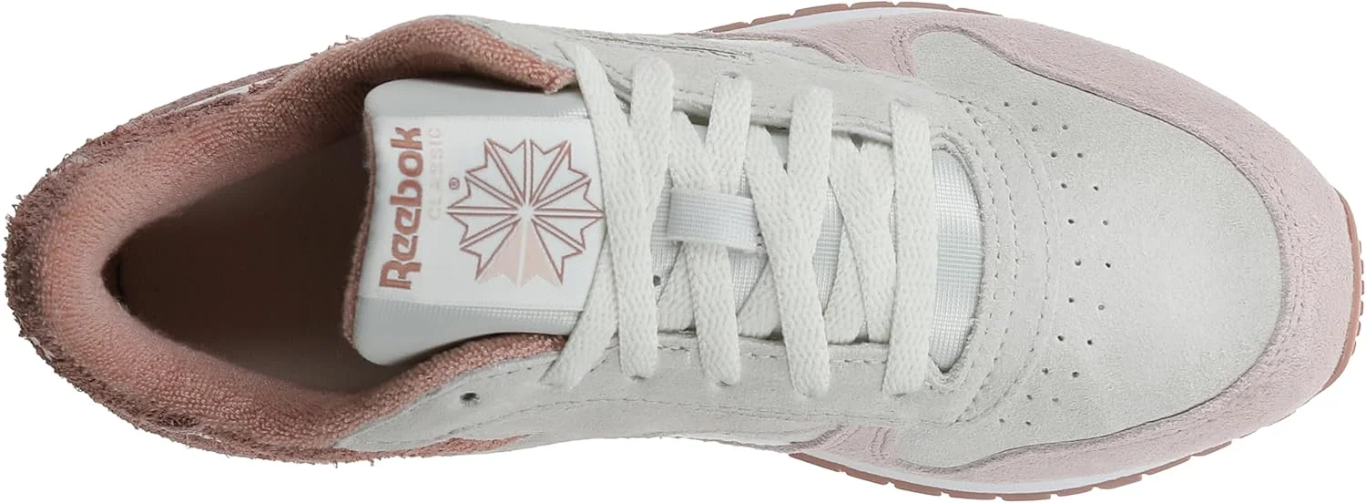 کفش چرم کلاسیک ریباک زنانه رنگ خاک رس صورتی/مرمری/گچی سایز 38 اروپا